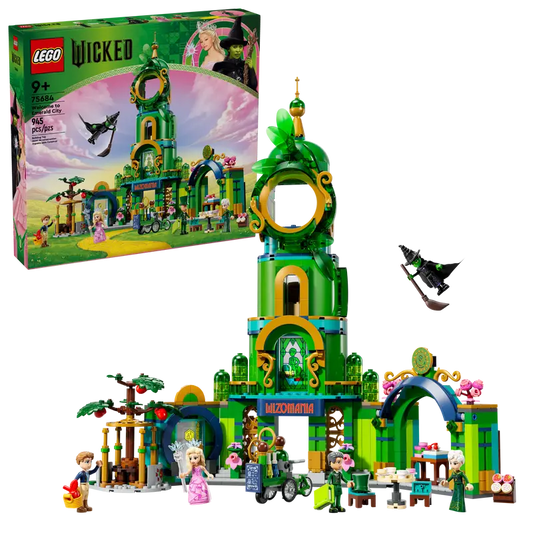 LEGO® Wicked 75684 Welcome to Emerald City with packaging
