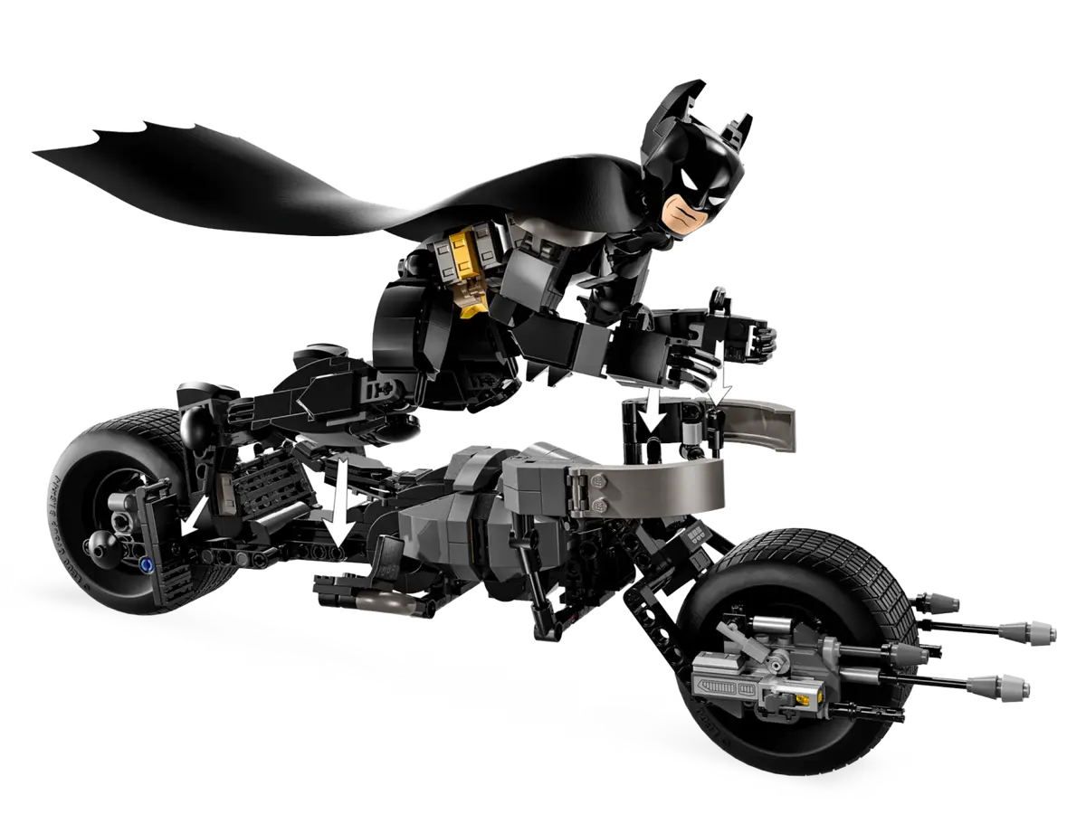 LEGO Batman Construction Figure and the Bat-Pod Bike 76273