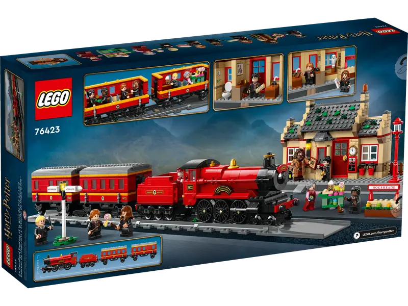 LEGO Harry Potter Hogwarts Express & Hogsmeade Station 76423 Building Toy