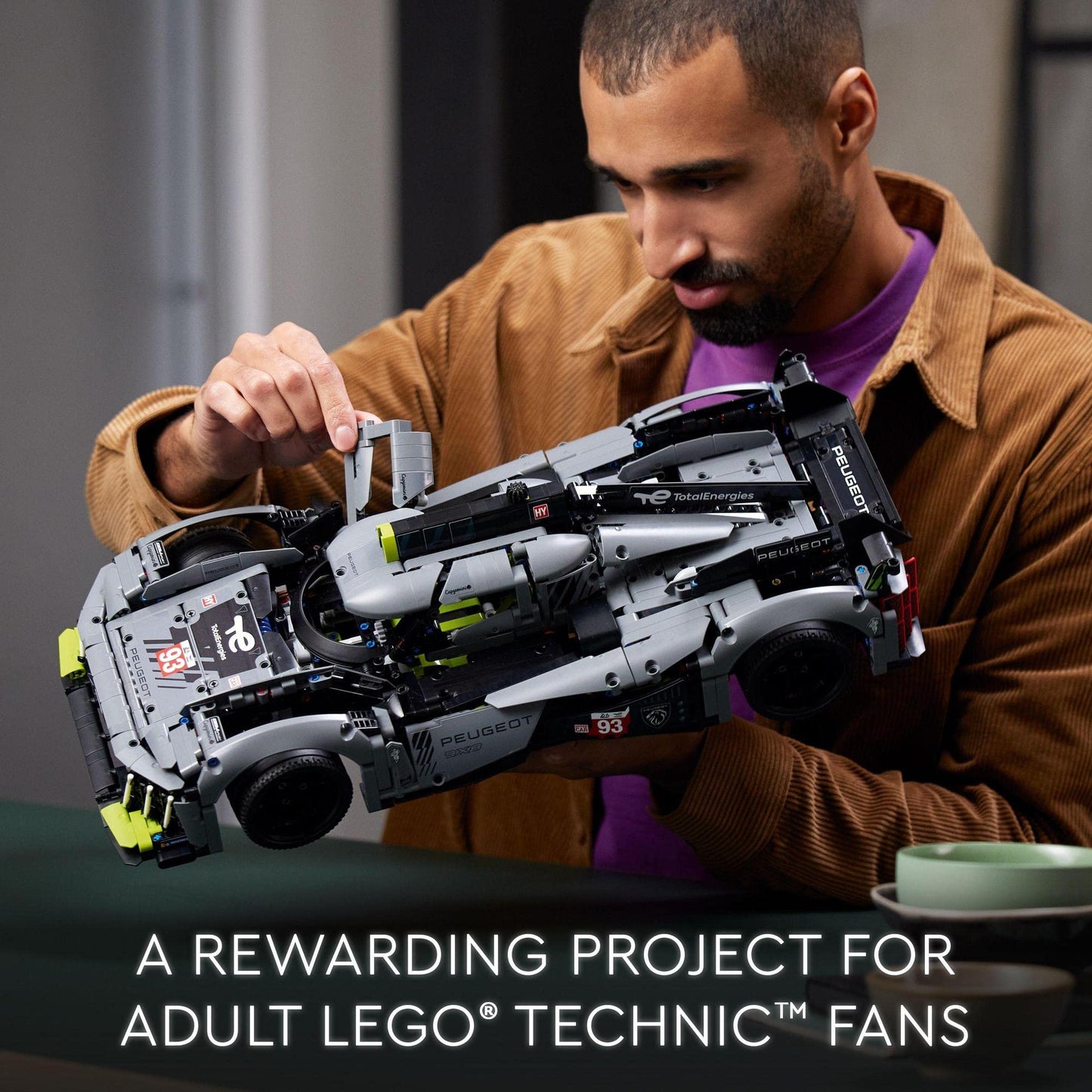 LEGO Technic Peugeot 9X8 24H Le Mans Hybrid Hypercar 42156 Brick Island