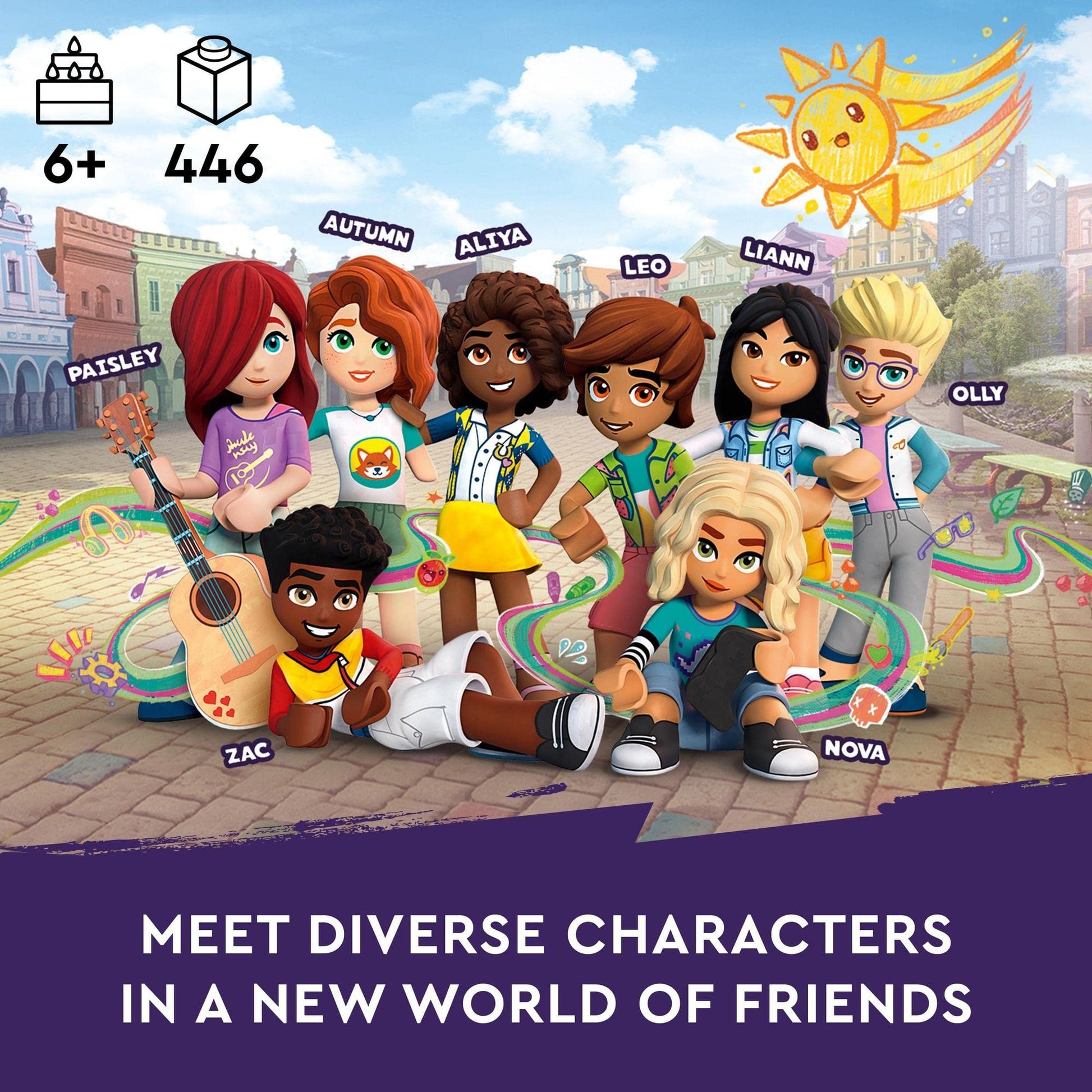LEGO Friends Newsroom Van 41749 Brick Island