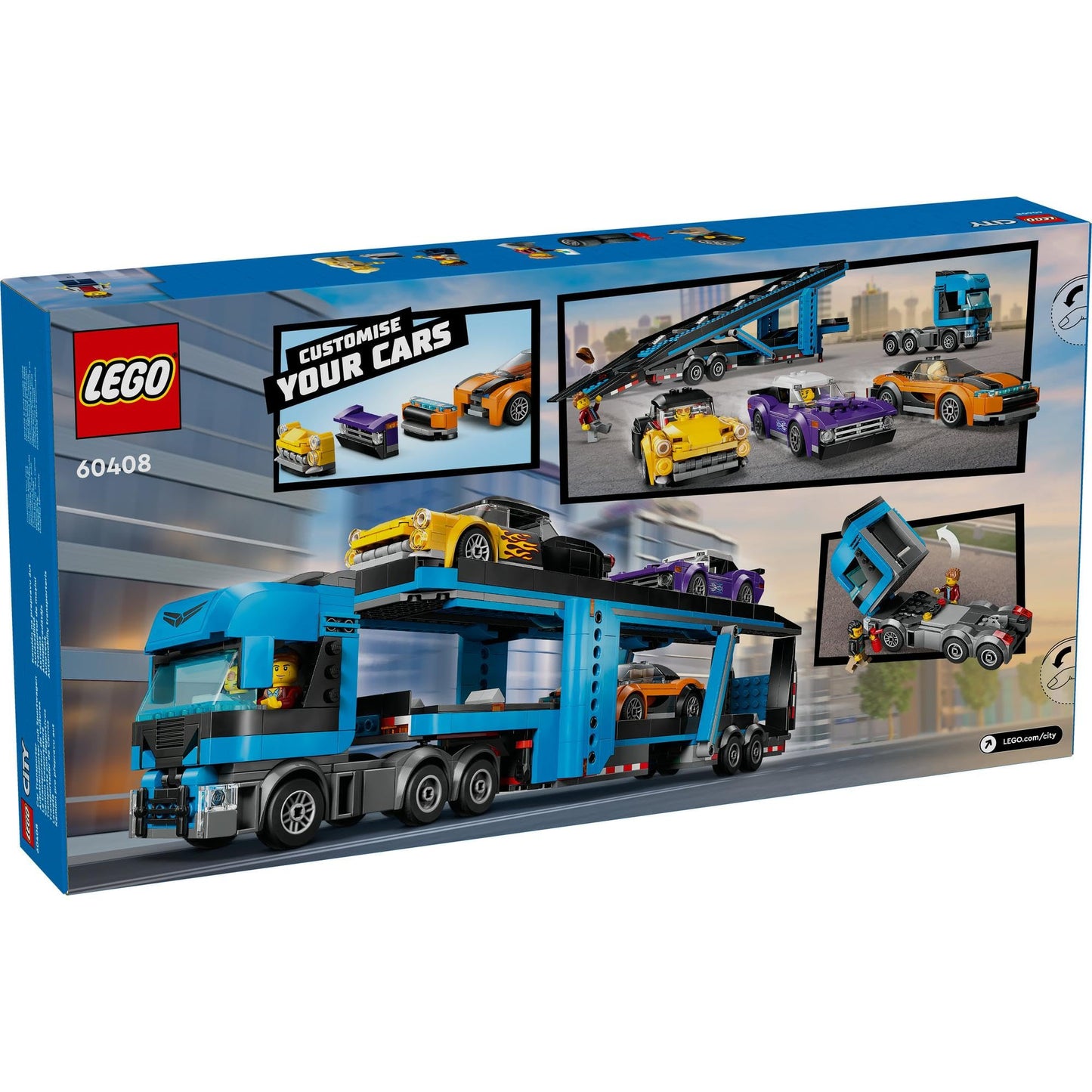 LEGO City Car Transporter Truck 60408 Brick Island