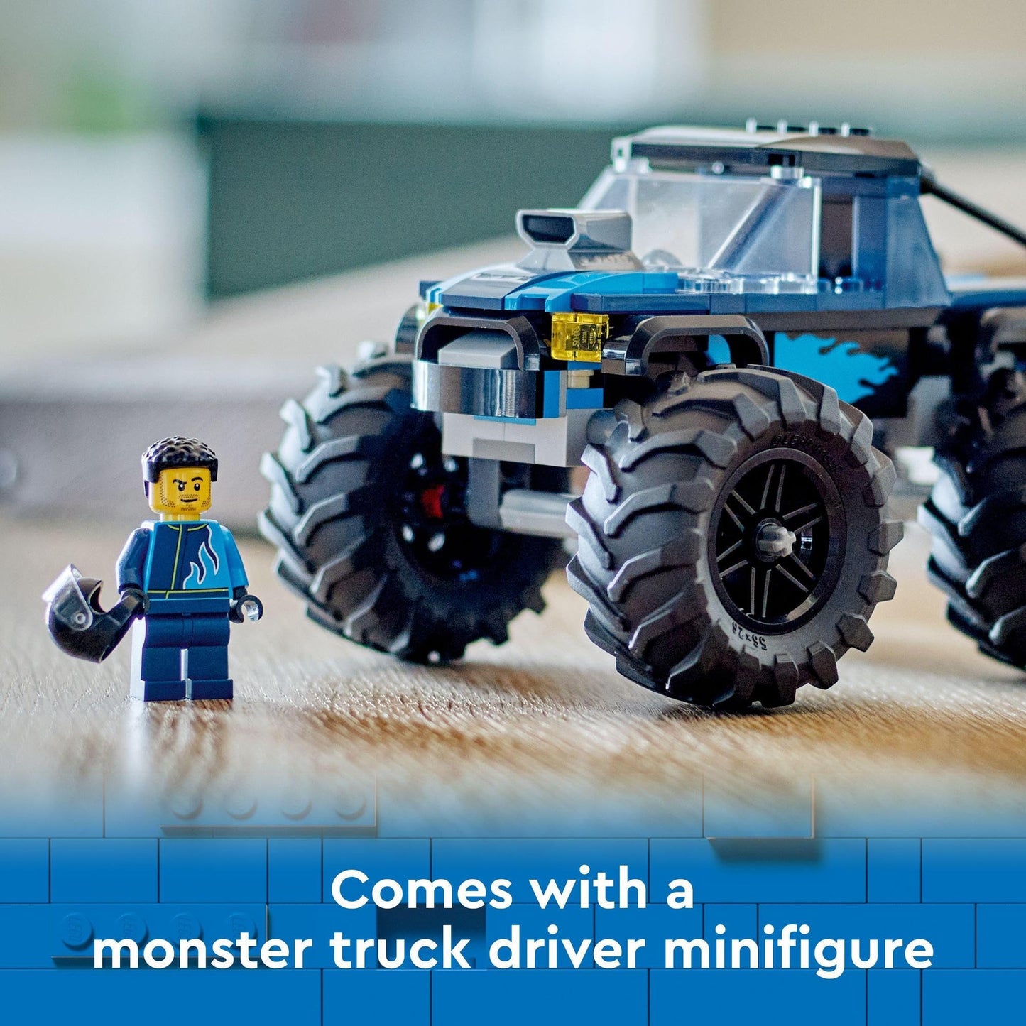 LEGO City Blue Monster Truck 60402 Brick Island