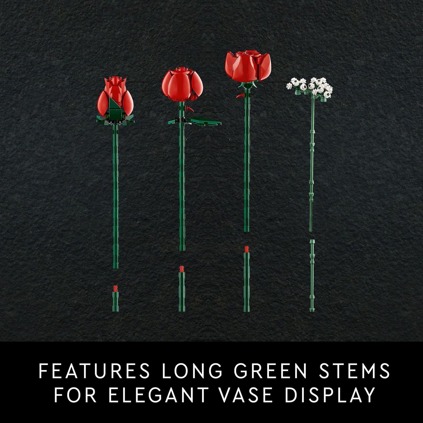 LEGO Icons Bouquet of Roses 10328 Brick Island