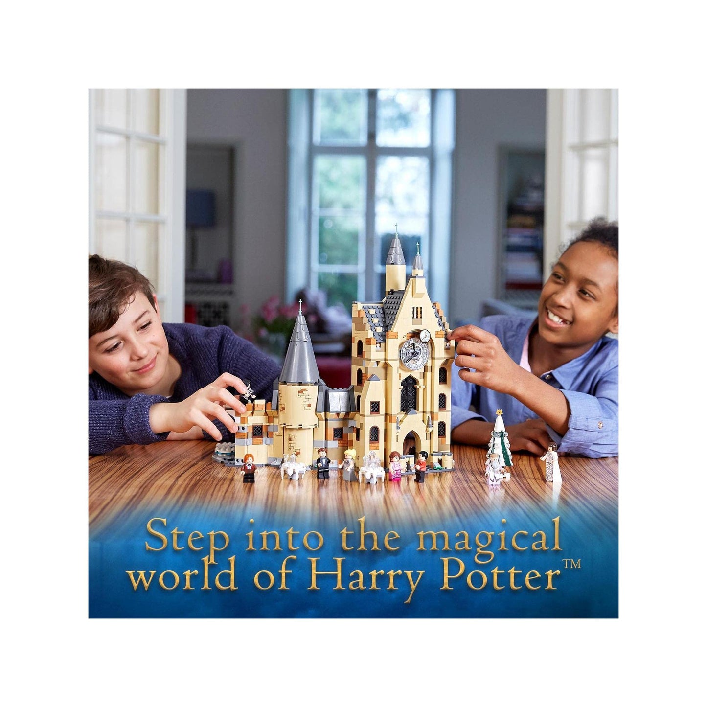 LEGO Harry Potter and The Goblet of Fire Hogwarts Clock Tower 75948 Brick Island