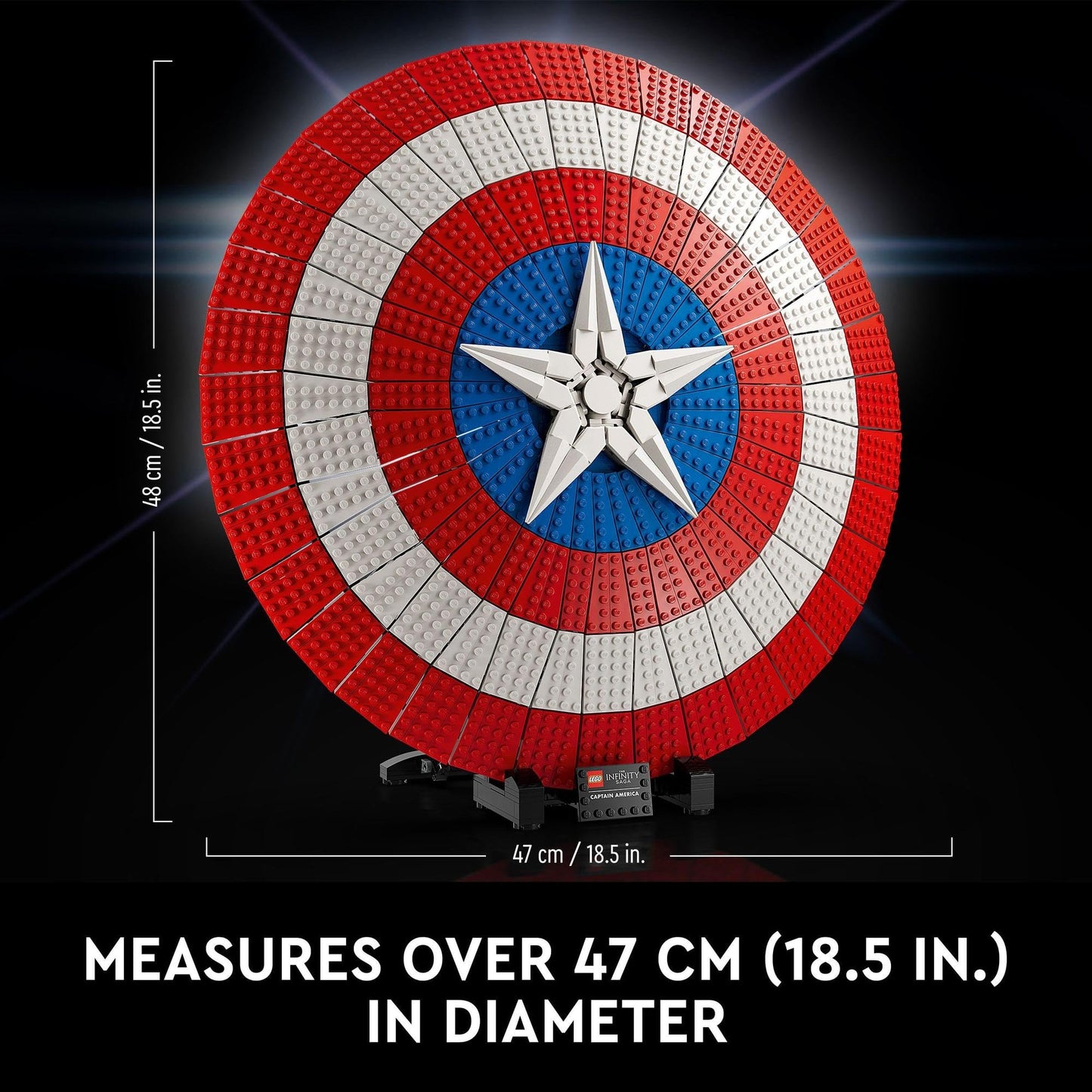 LEGO Super Heroes Marvel Captain America's Shield 76262 Brick Island