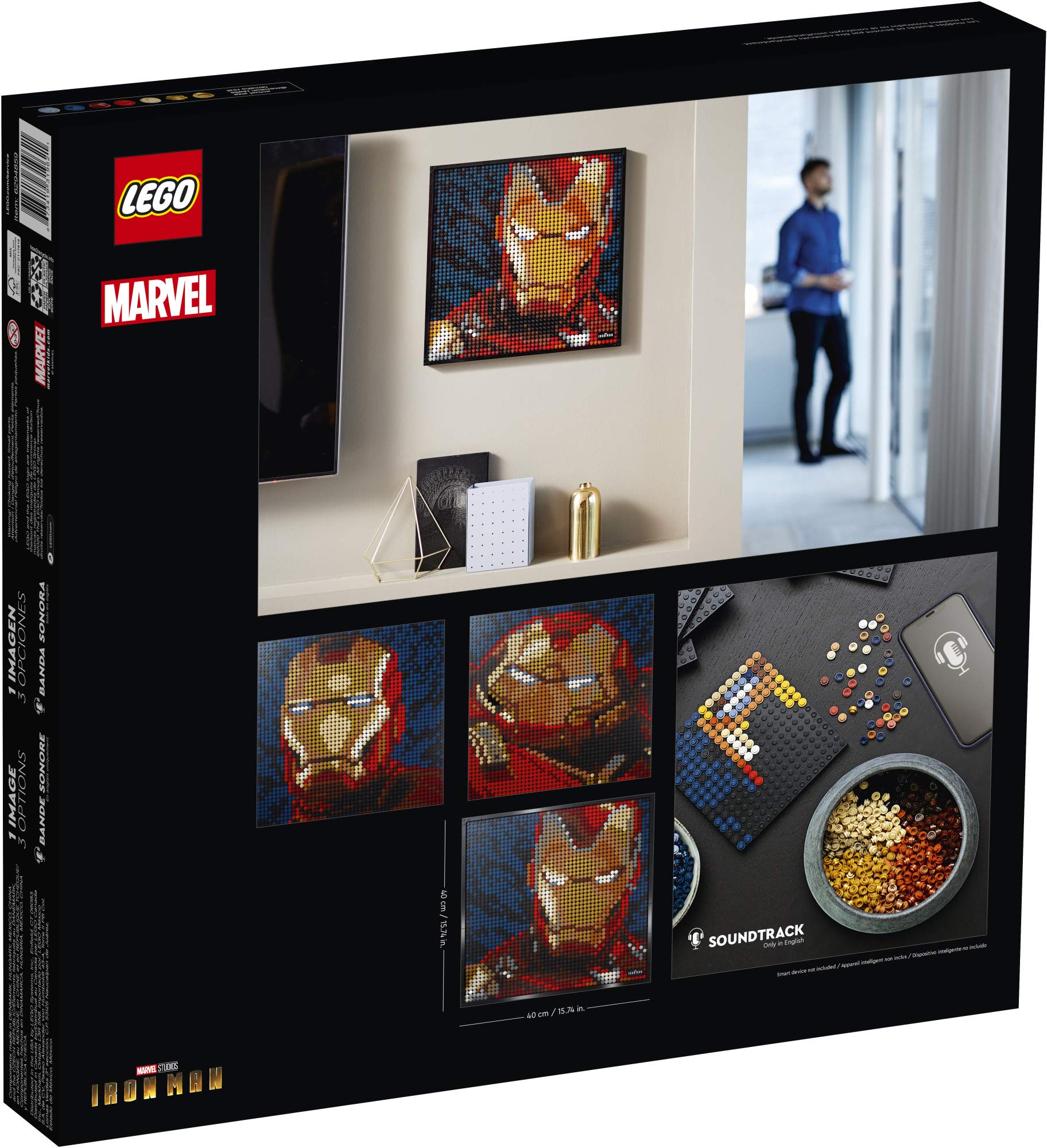 LEGO Art Marvel Studios Iron Man 31199 Brick Island