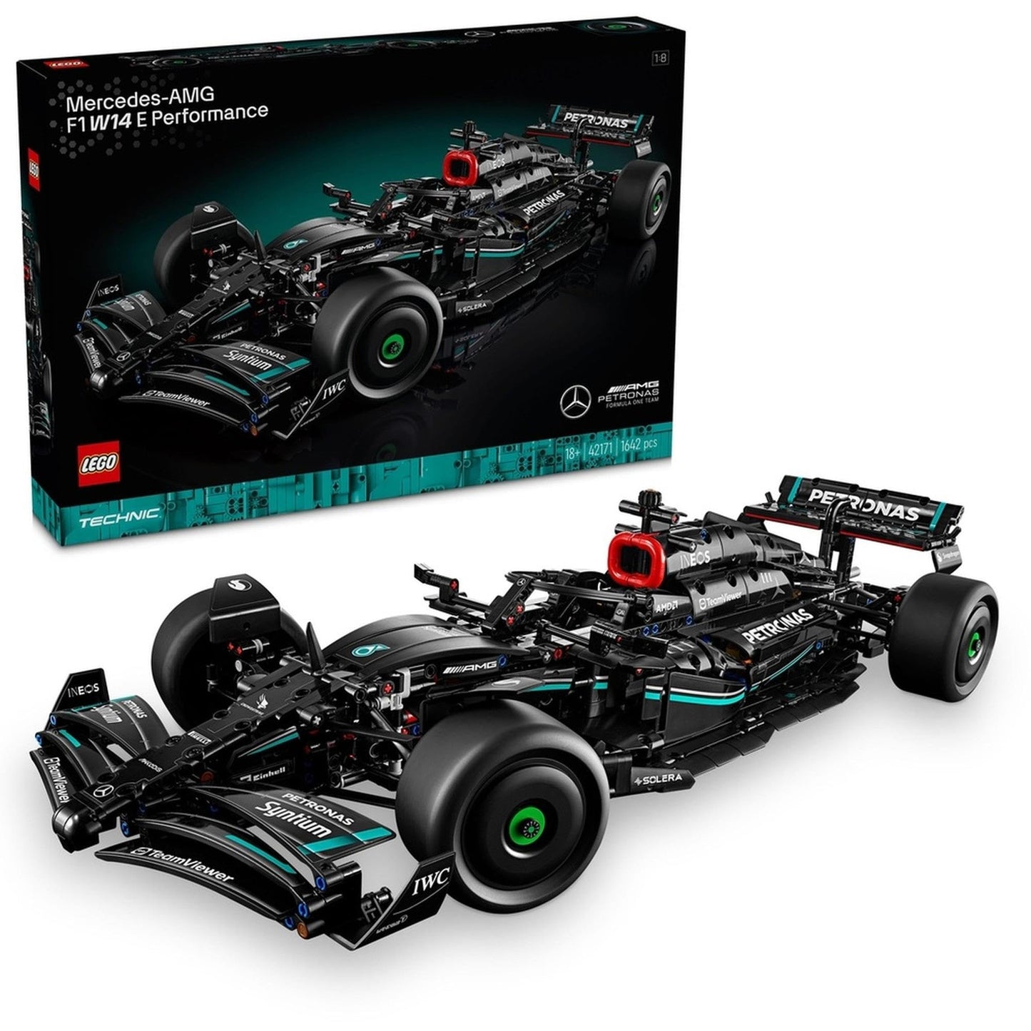 LEGO Technic Mercedes-AMG F1 W14 E Performance Race Car 42171 Brick Island