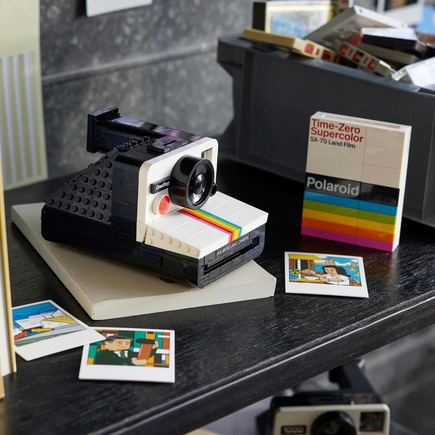 LEGO Ideas Polaroid OneStep SX-70 Camera 21345 Amazon