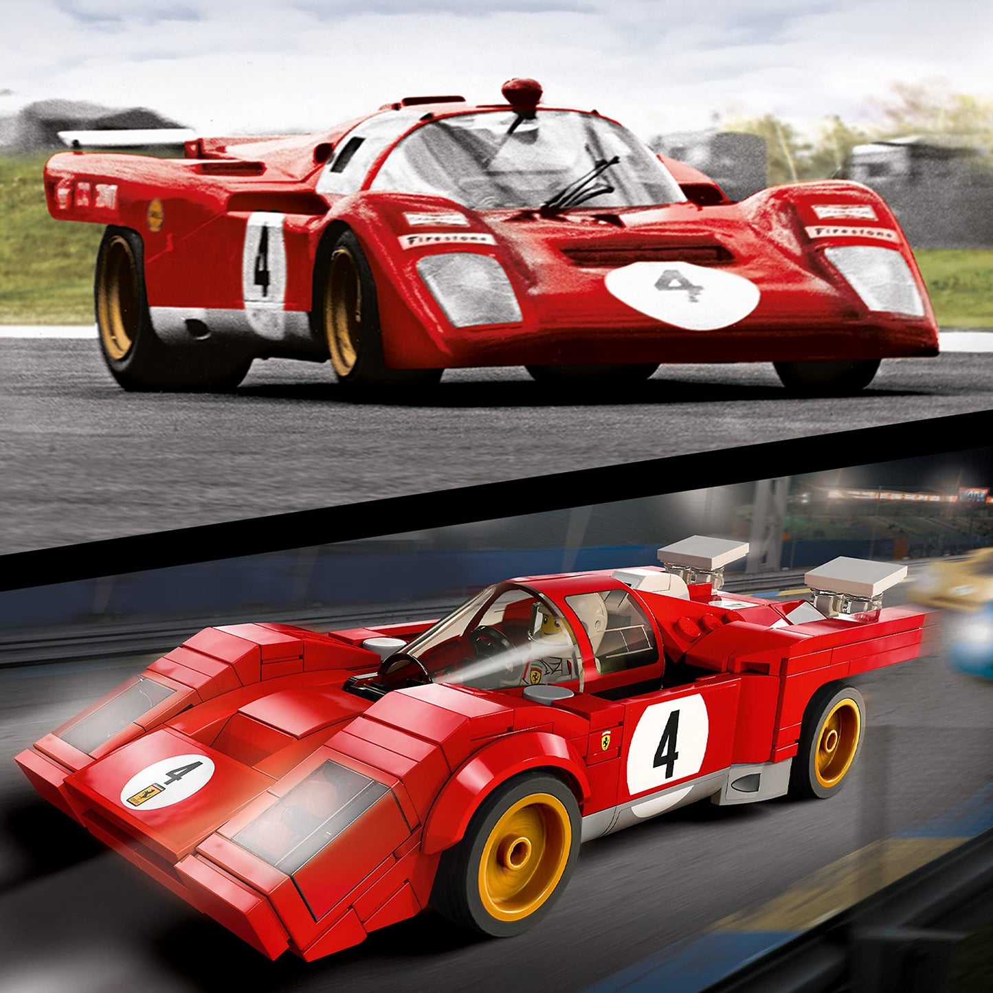LEGO Speed Champions 1970 Ferrari 512 M 76906 Brick Island