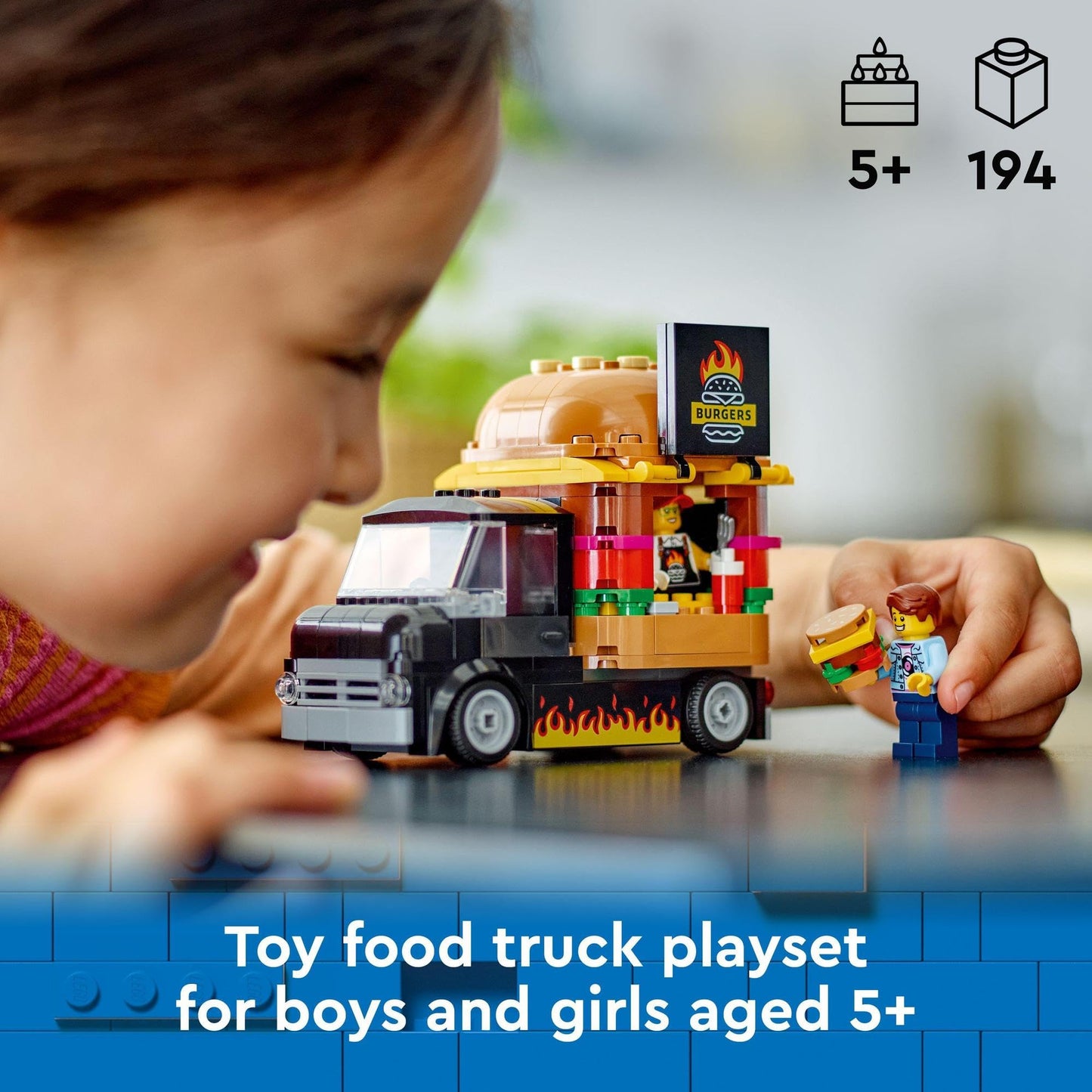 LEGO City Burger Van 60404 Brick Island