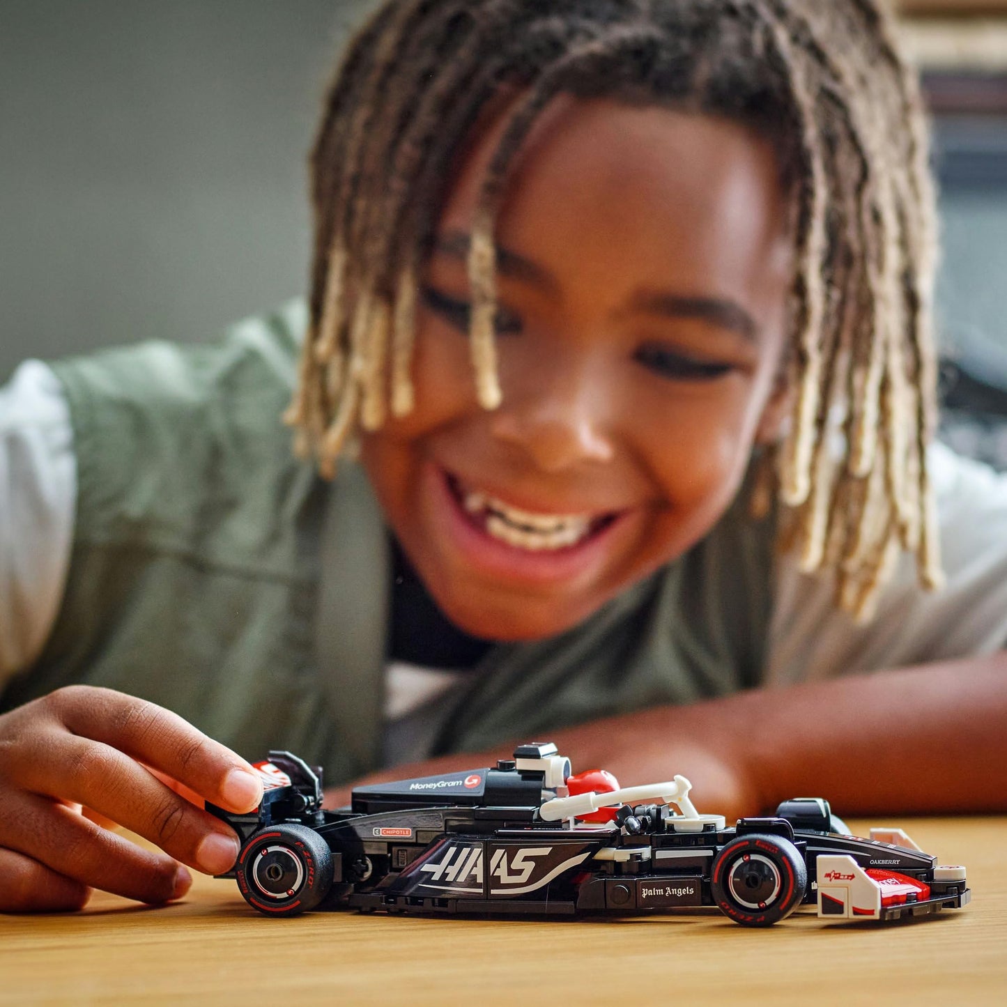 LEGO Speed Champions MoneyGram Haas F1 Team VF-24 Race Car 77250 Brick Island