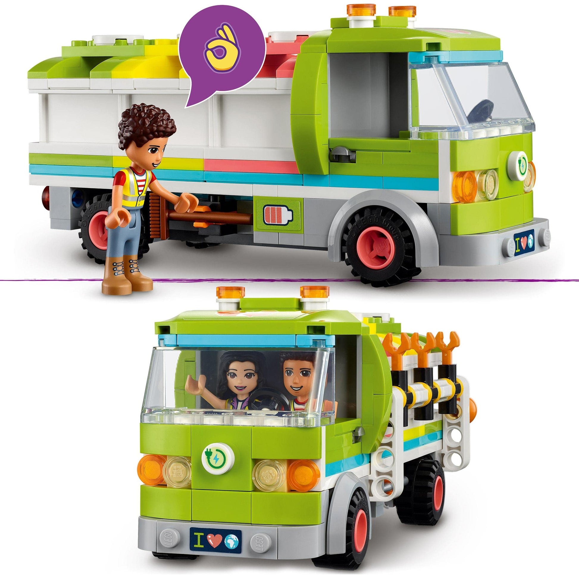 LEGO Friends Recycling Truck 41712 Brick Island