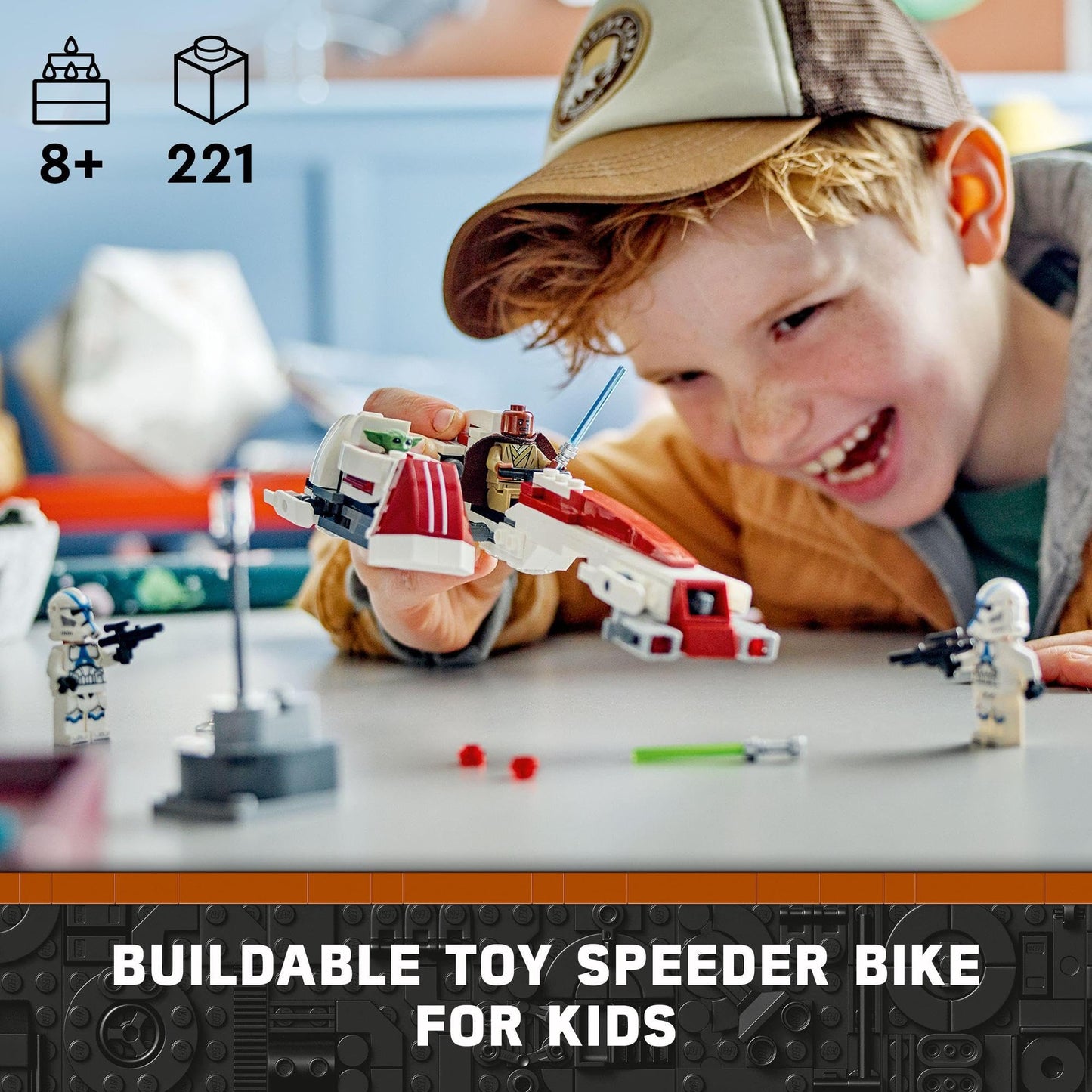 LEGO Star Wars BARC Speeder Escape 75378 Brick Island