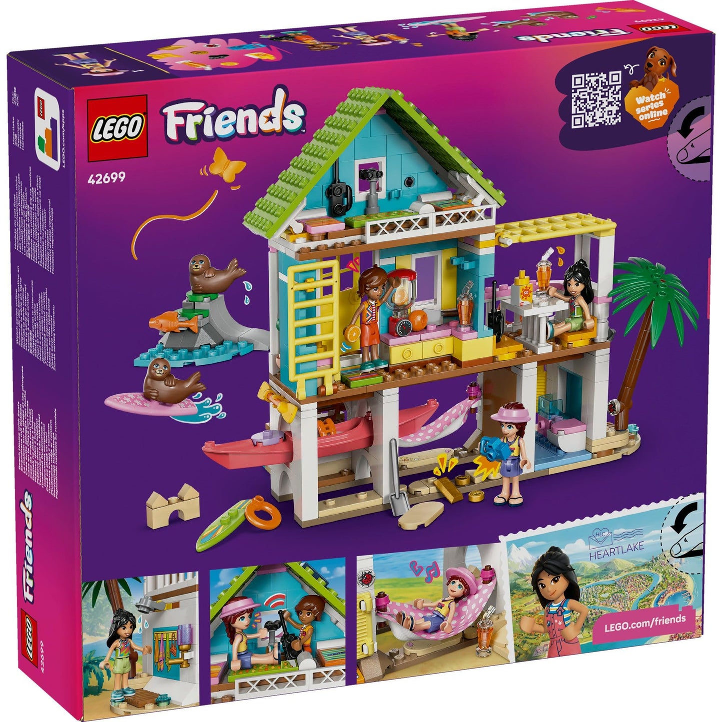LEGO Friends Beach House with Seals 42699