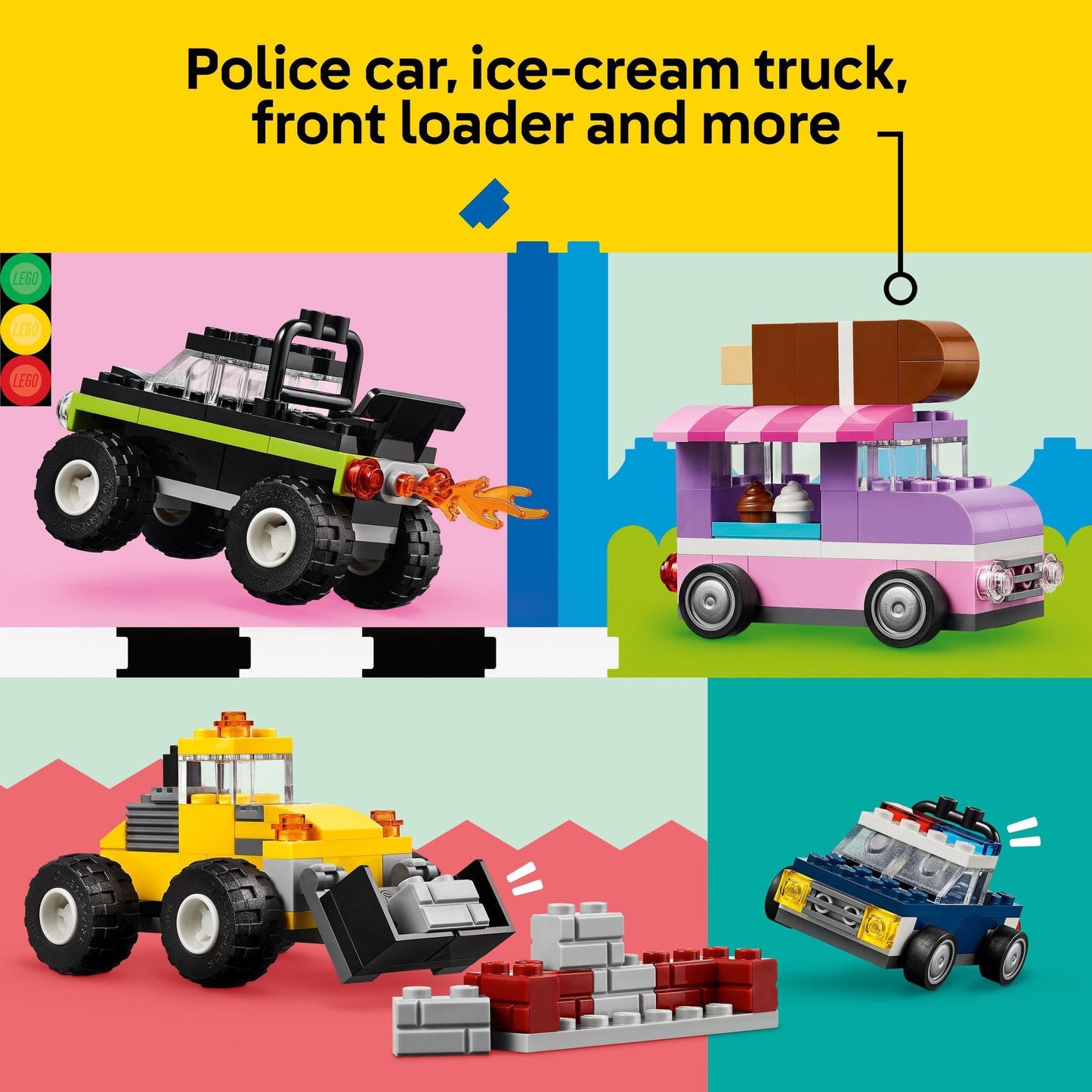 LEGO Classic Creative Vehicles 11036 Amazon