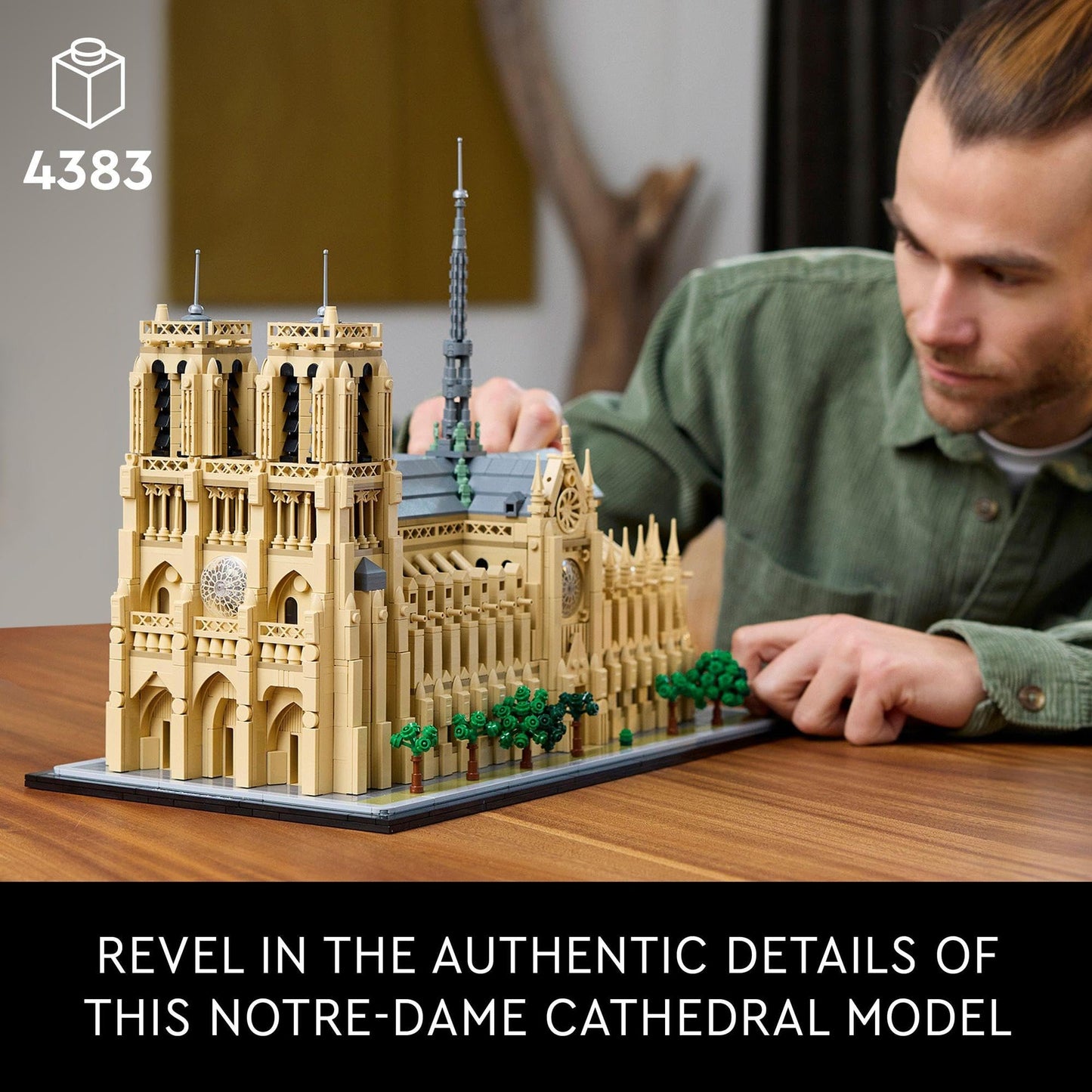 LEGO Architecture Notre-Dame de Paris 21061 Brick Island