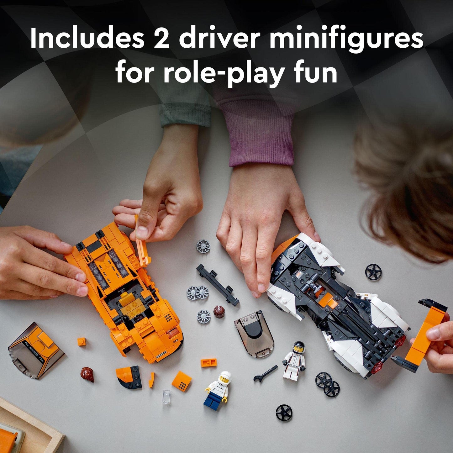 LEGO Speed Champions McLaren Solus GT & McLaren F1 LM 76918 Brick Island