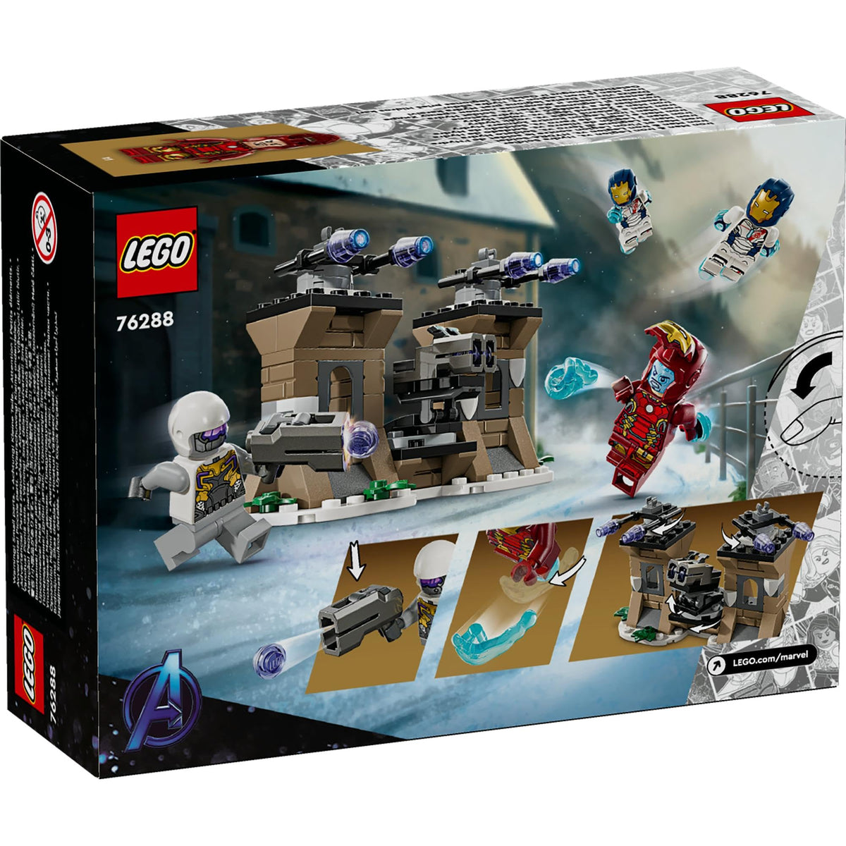 LEGO® Super Heroes Marvel Iron Man & Iron Legion vs. Hydra Soldier 76288