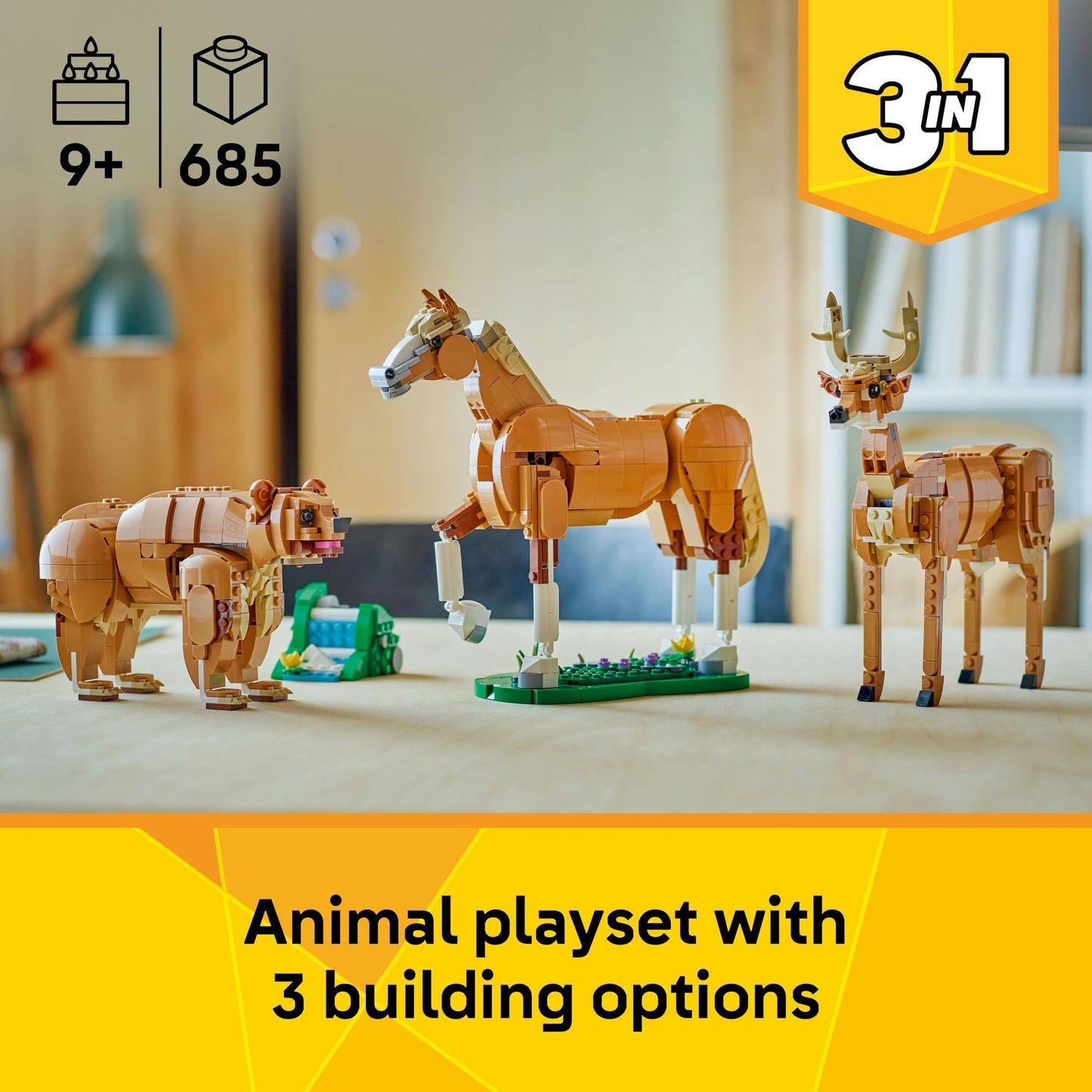 LEGO Creator 3in1 Beautiful Horse 31166