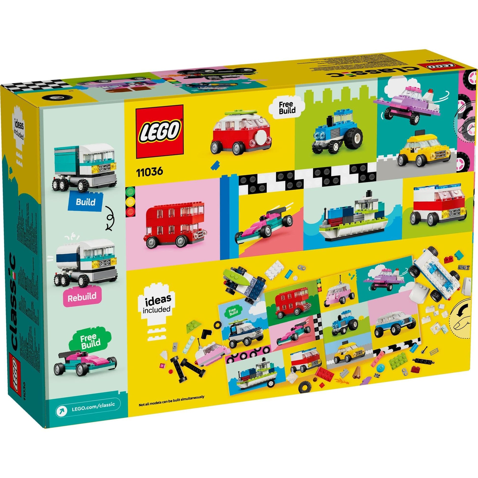 LEGO Classic Creative Vehicles 11036 Amazon