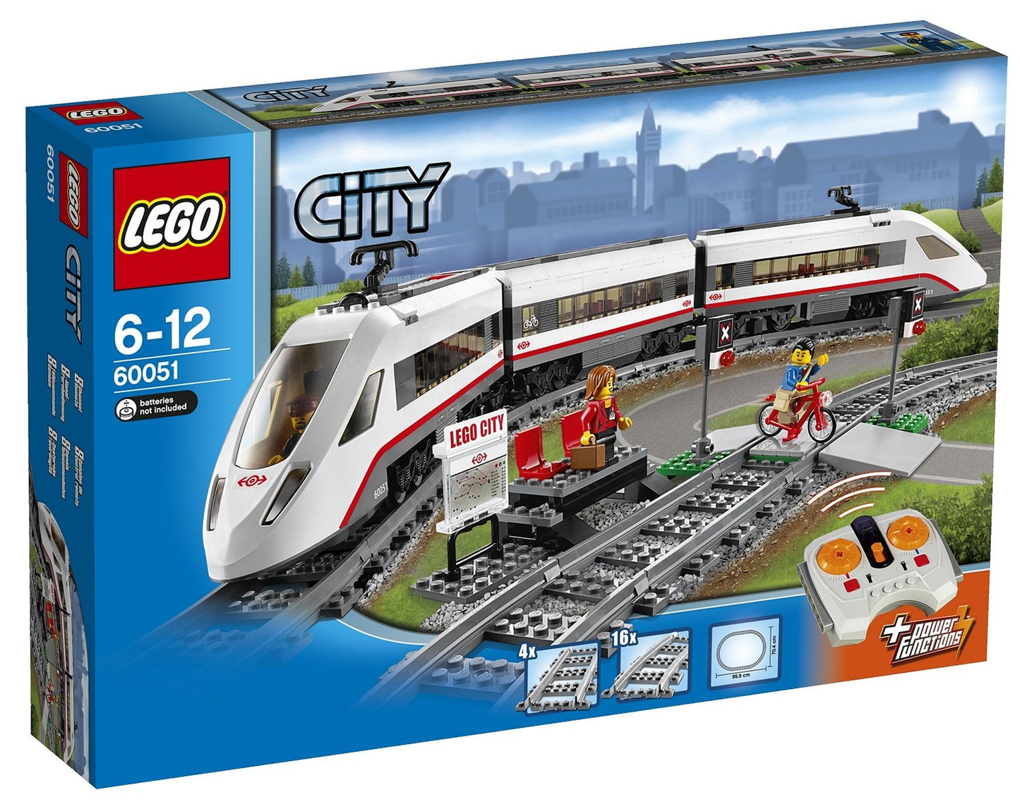 LEGO City High-speed Passenger Train 60051 Brick Island