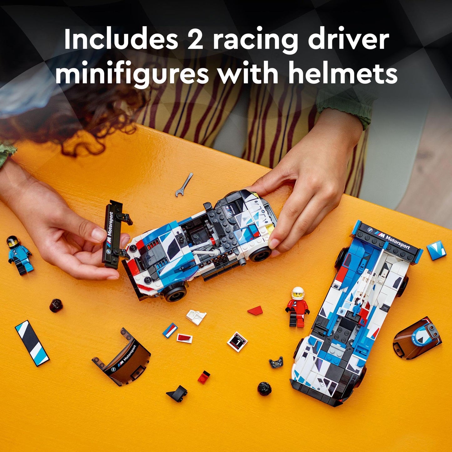 LEGO BMW M4 GT3 & BMW M Hybrid V8 Race Cars 76922 Brick Island