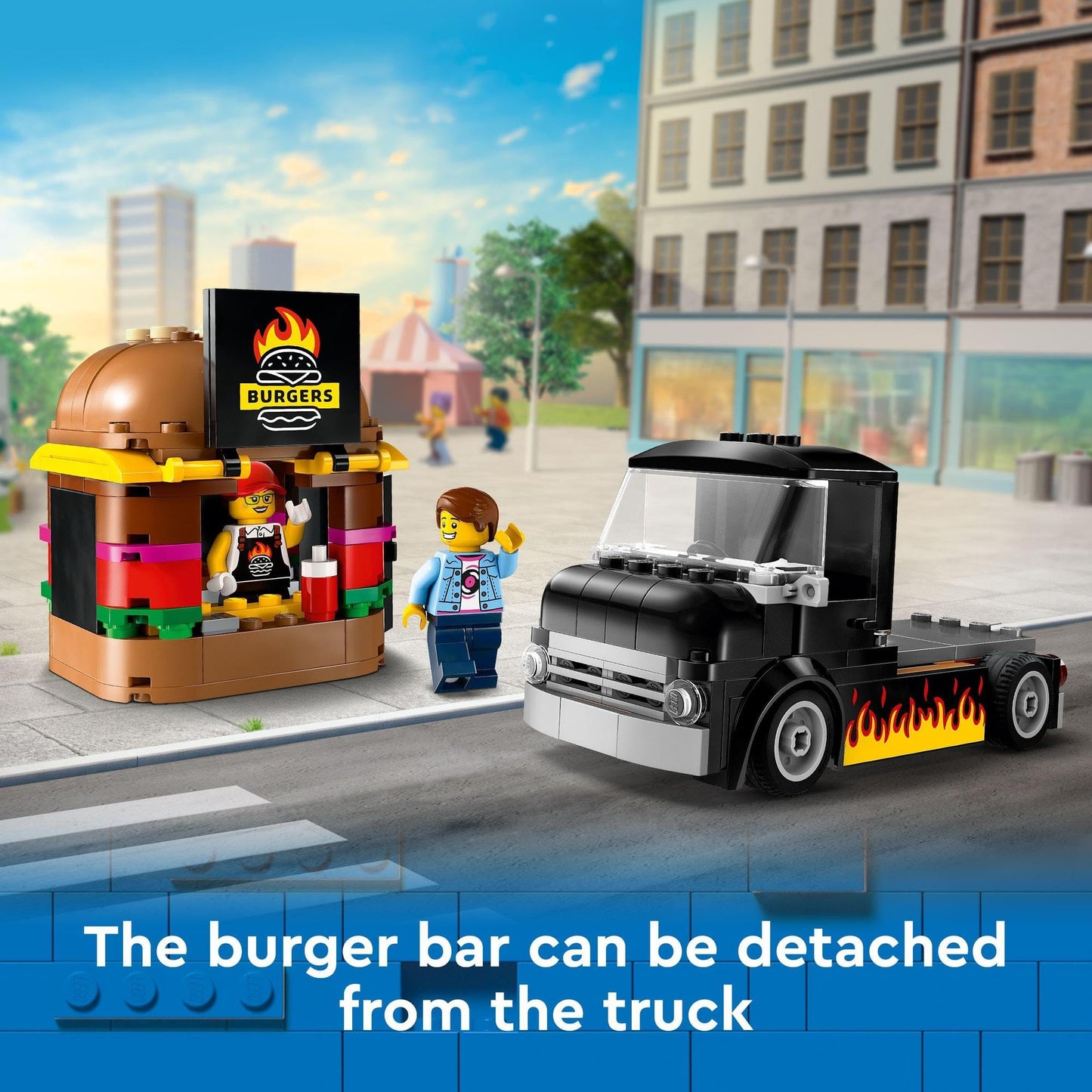 LEGO City Burger Van 60404 Brick Island