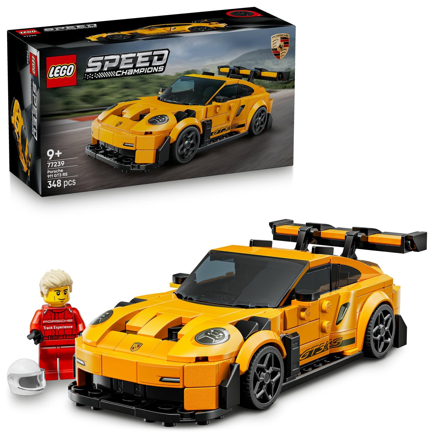 LEGO Speed Champions Porsche 911 GT3 RS Super Car Toy 77239