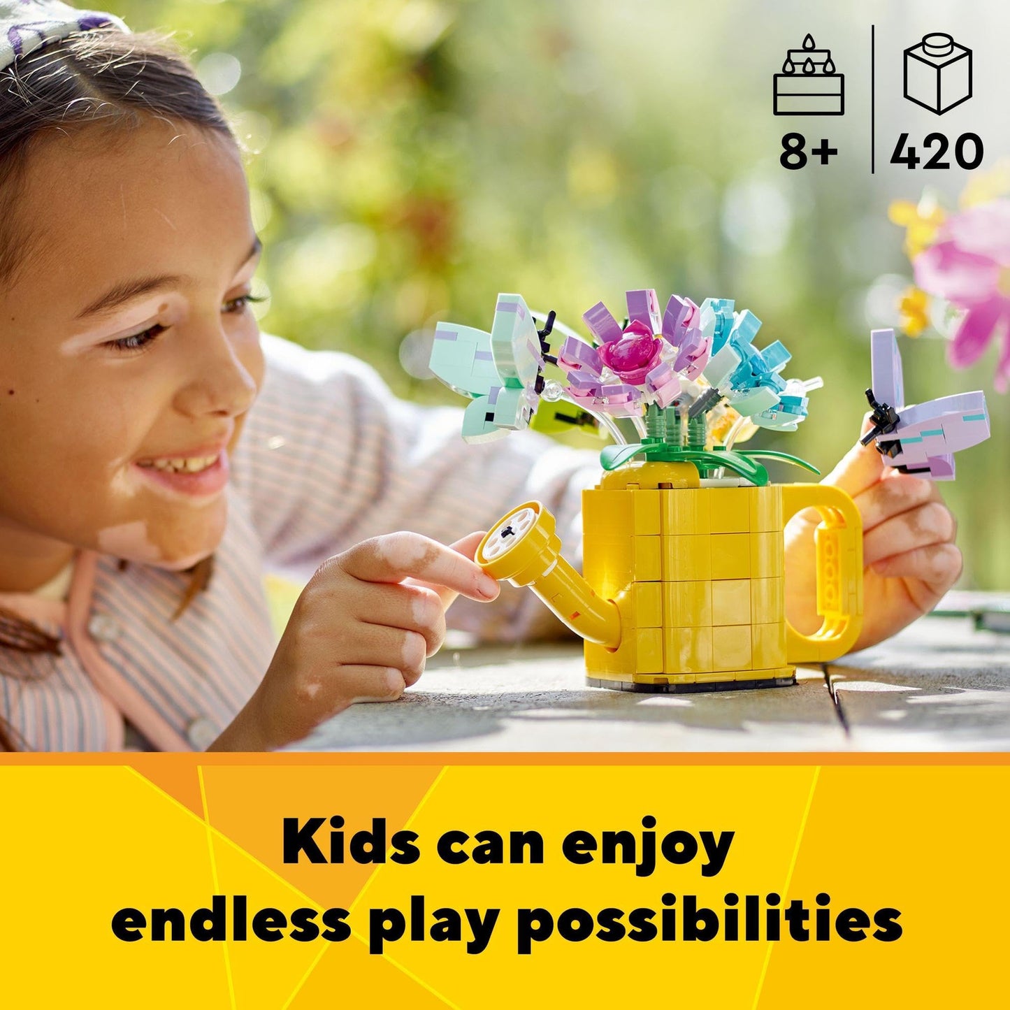 LEGO Creator Flowers in Watering Can 31149 Brick Island