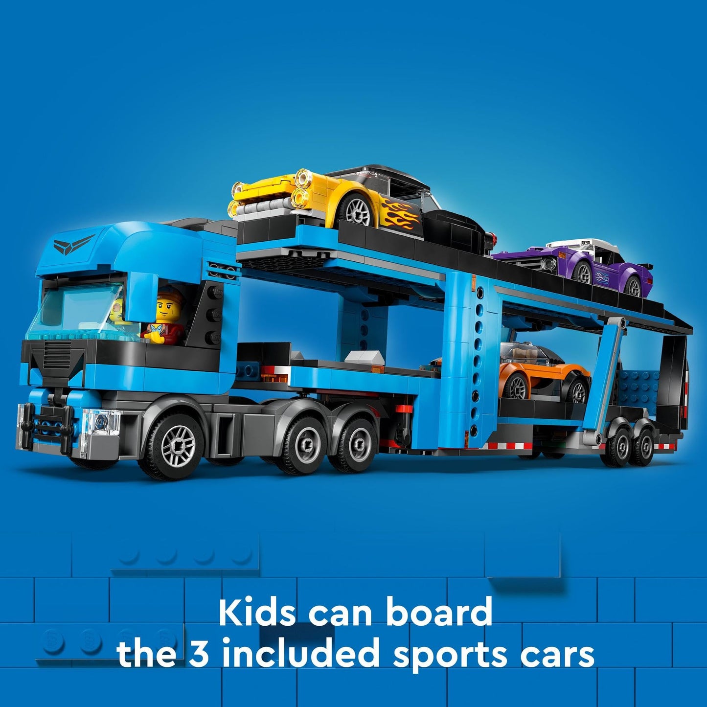LEGO City Car Transporter Truck 60408 Brick Island