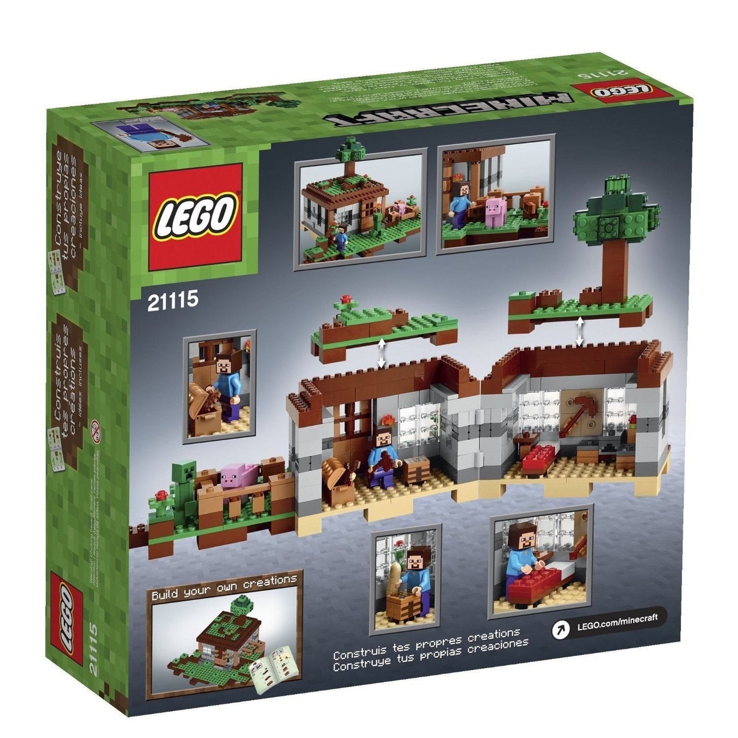 LEGO Minecraft 21115 The First Night Brick Island