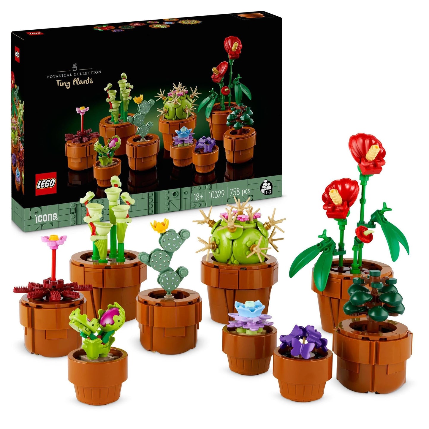 LEGO Icons Tiny Plants 10329 Amazon