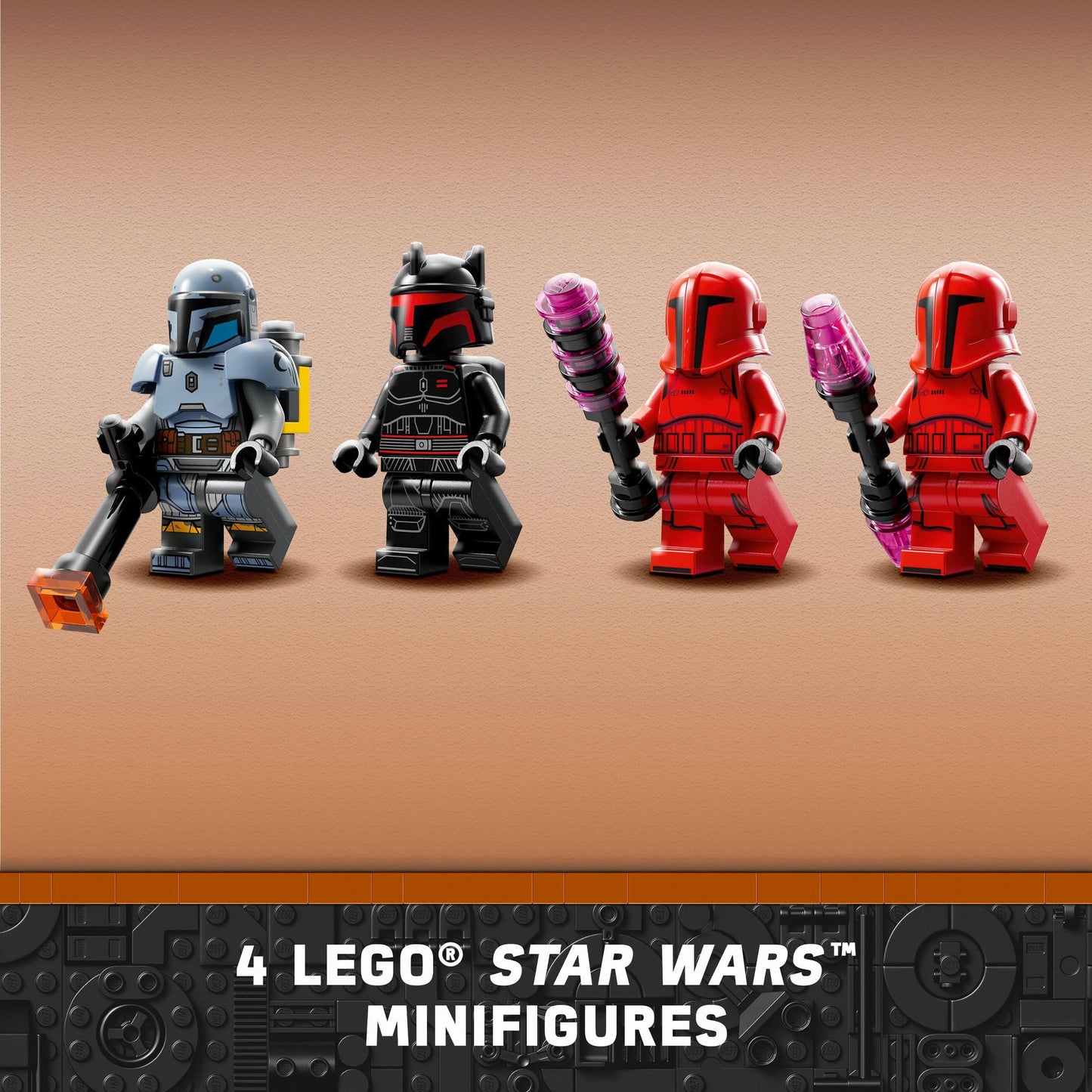 LEGO The Mandalorian Paz Vizsla and Moff Gideon Battle 75386 Brick Island