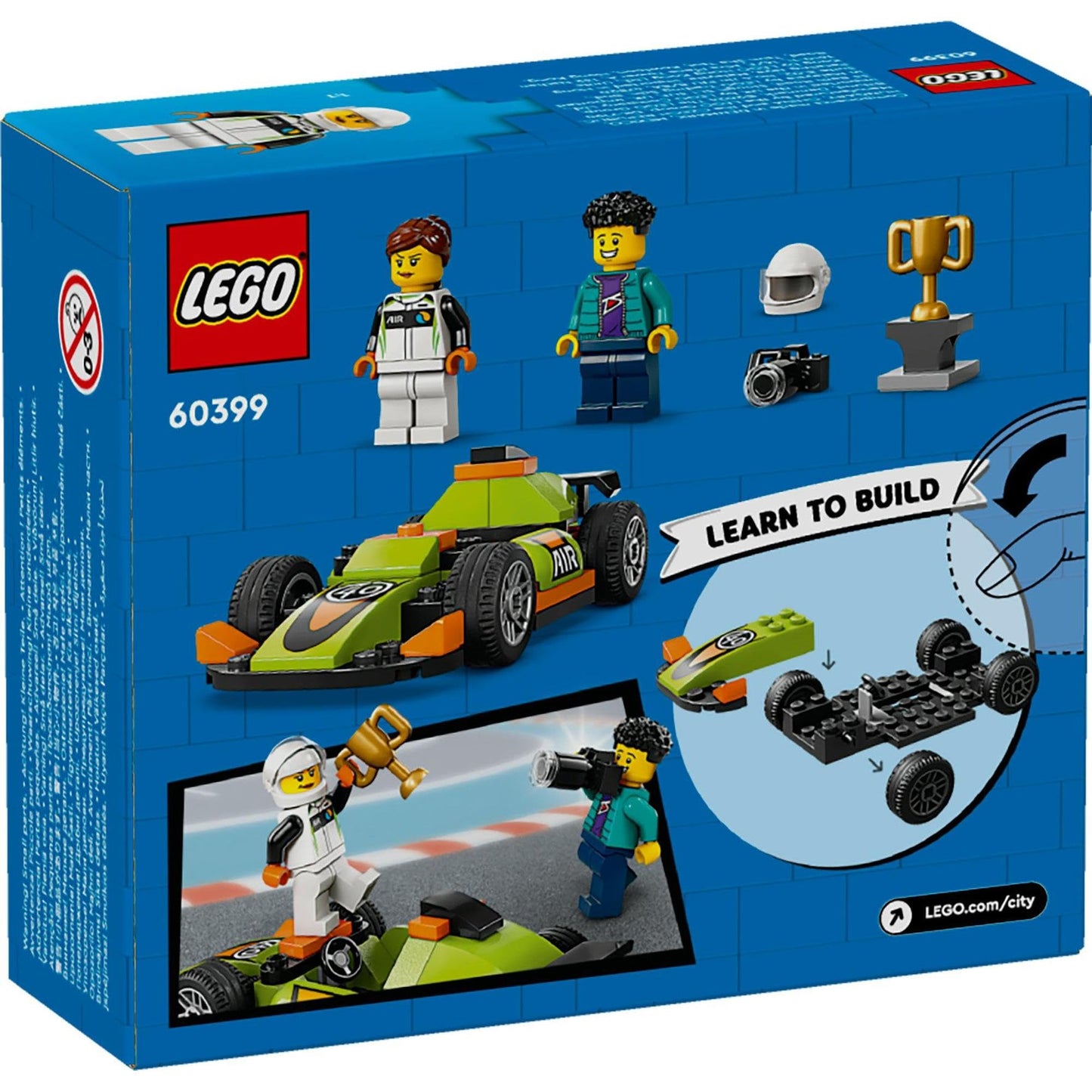 LEGO City Green Race Car 60399 Brick Island