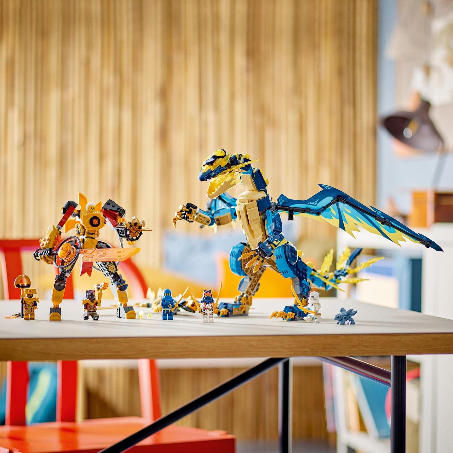 LEGO NINJAGO Elemental Dragon vs. The Empress Mech 71796 Brick Island