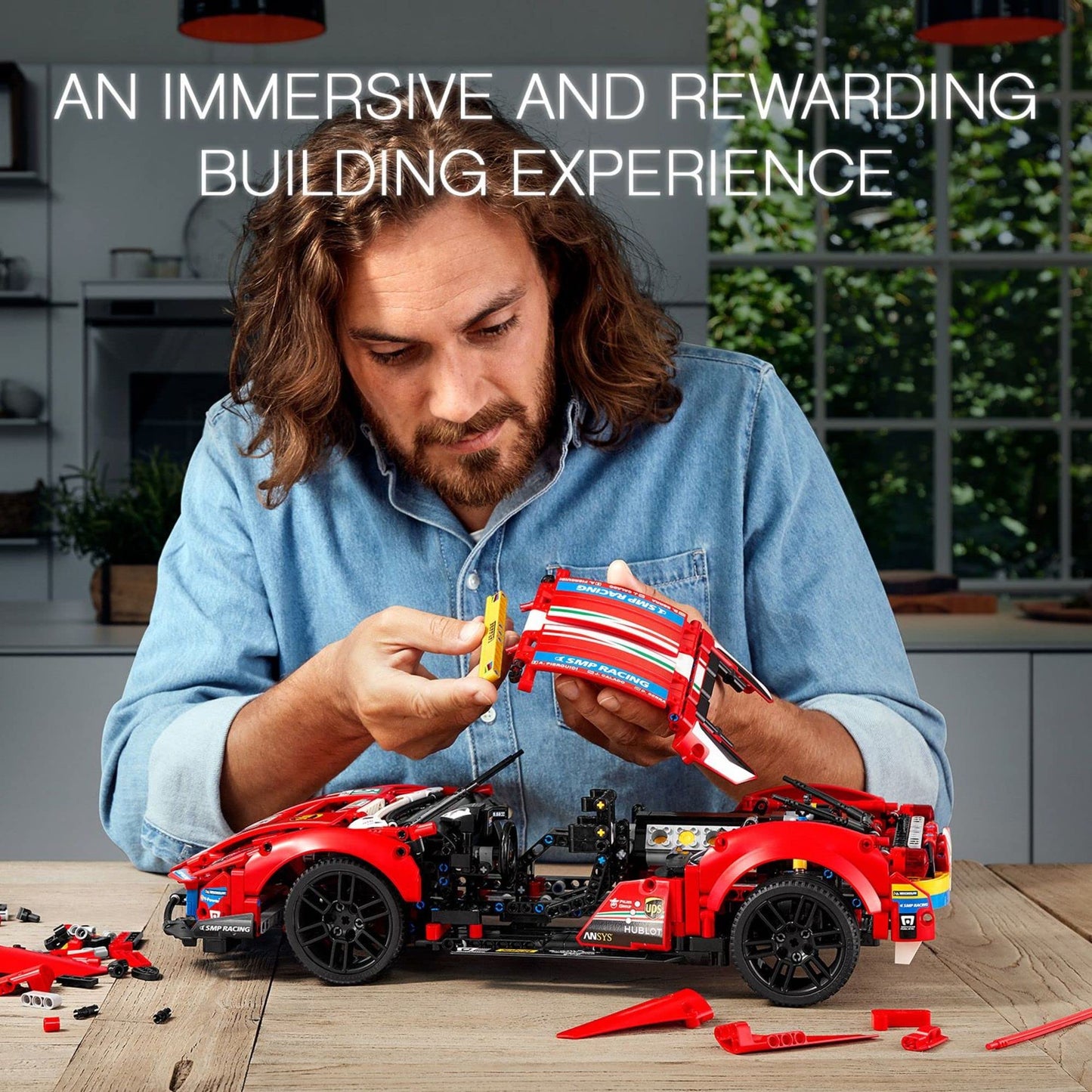LEGO 42125 Technic Ferrari 488 GTE AF Brick Island