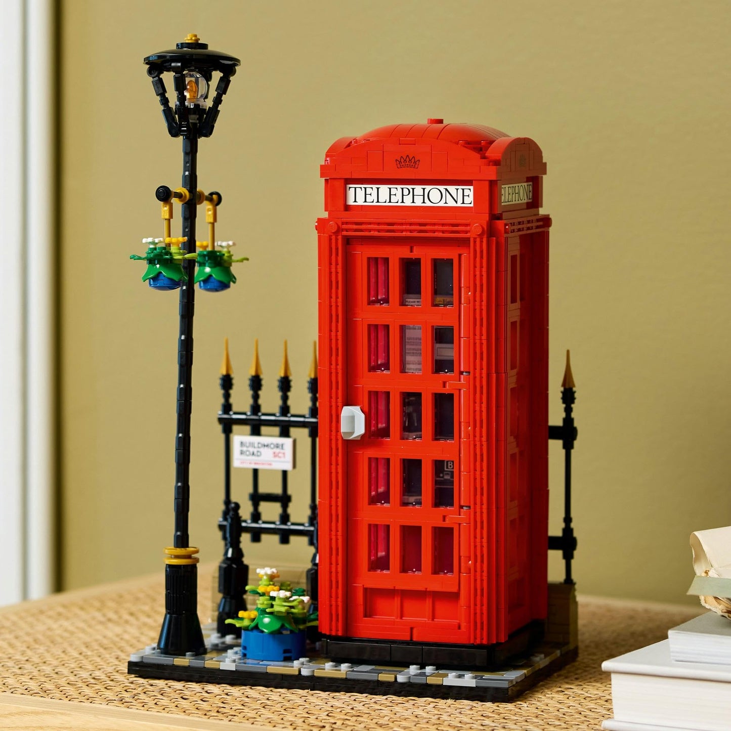 LEGO Ideas Red London Telephone Box 21347 Amazon