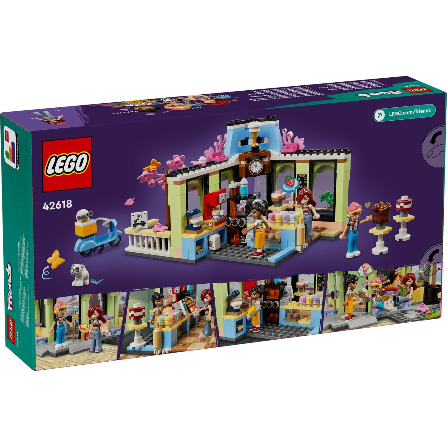 LEGO Friends Heartlake City Café 42618 Amazon