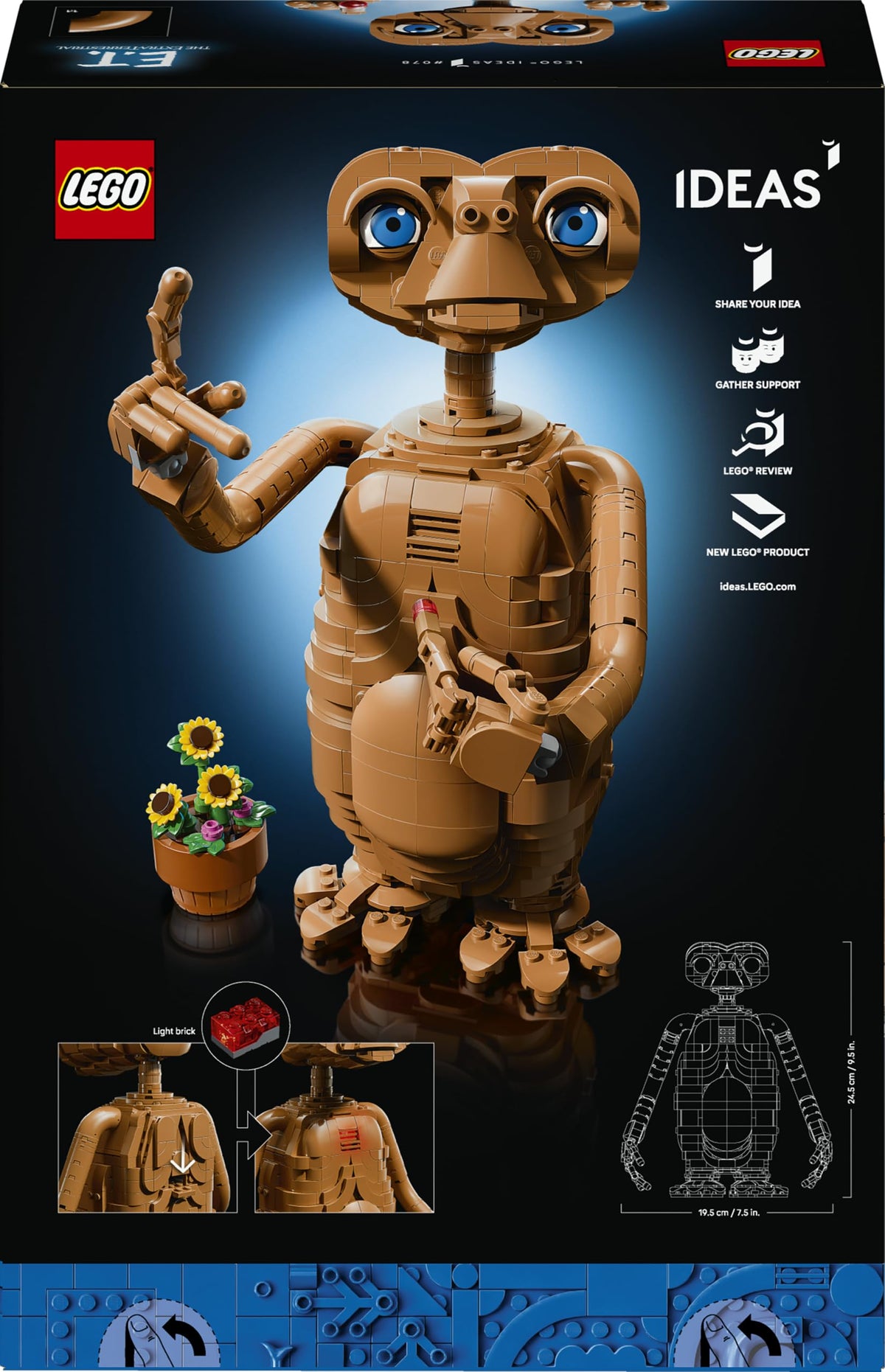 LEGO Ideas E.T. the Extra-Terrestrial 21370