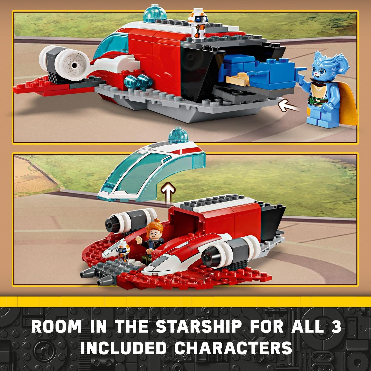 LEGO Star Wars The Crimson Firehawk 75384 Amazon