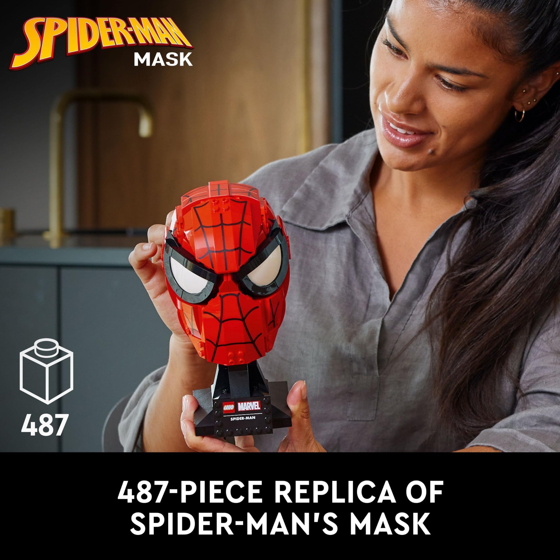 LEGO Marvel Super Heroes 76285 Spider-Mans Mask Brick Island