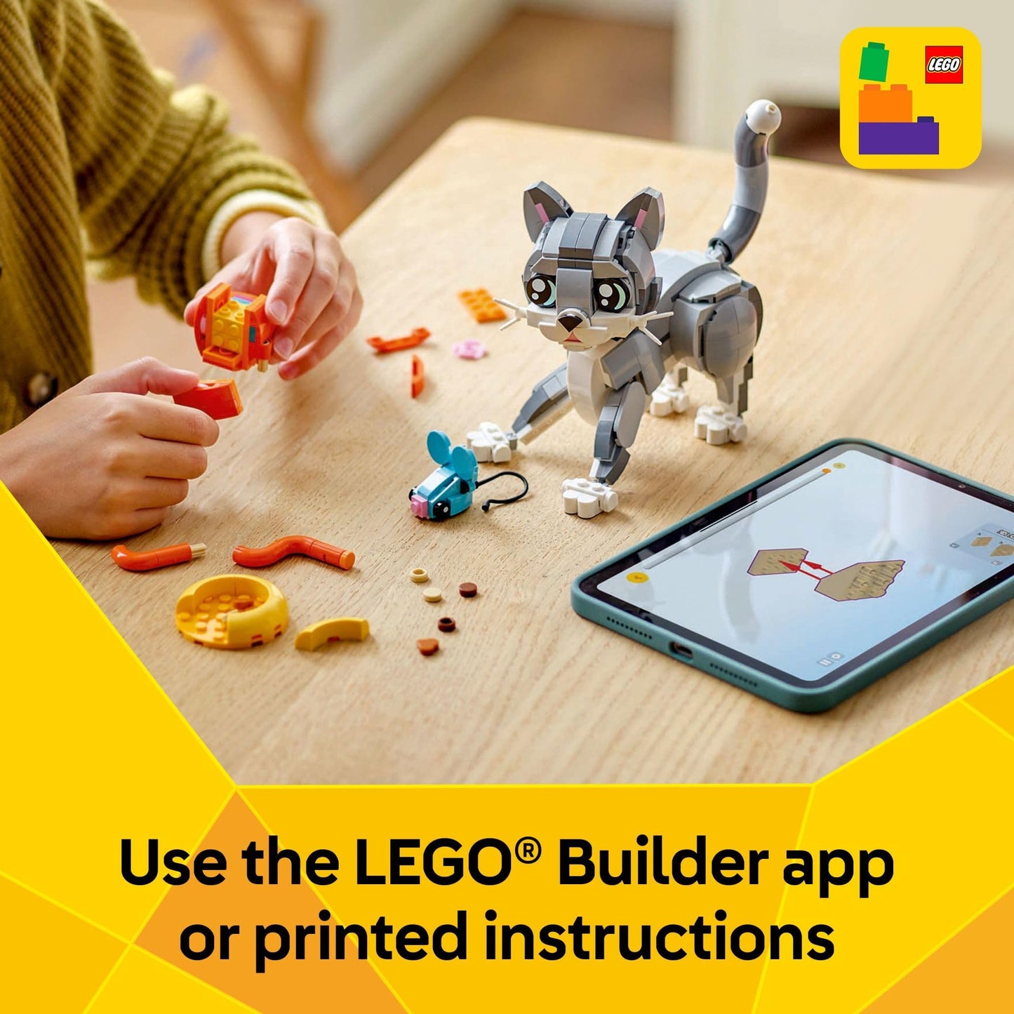 LEGO Creator 3 in 1 Playful Cat 31163