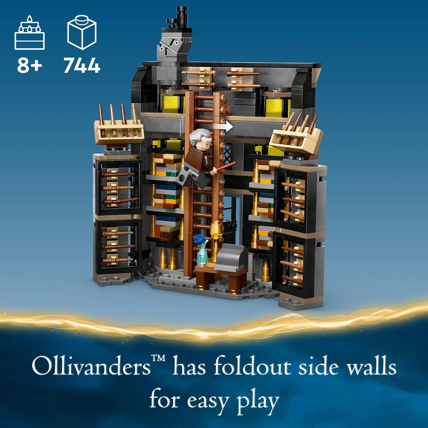 LEGO Harry Potter Ollivanders & Madam Malkin's Robes 76439 Brick Island