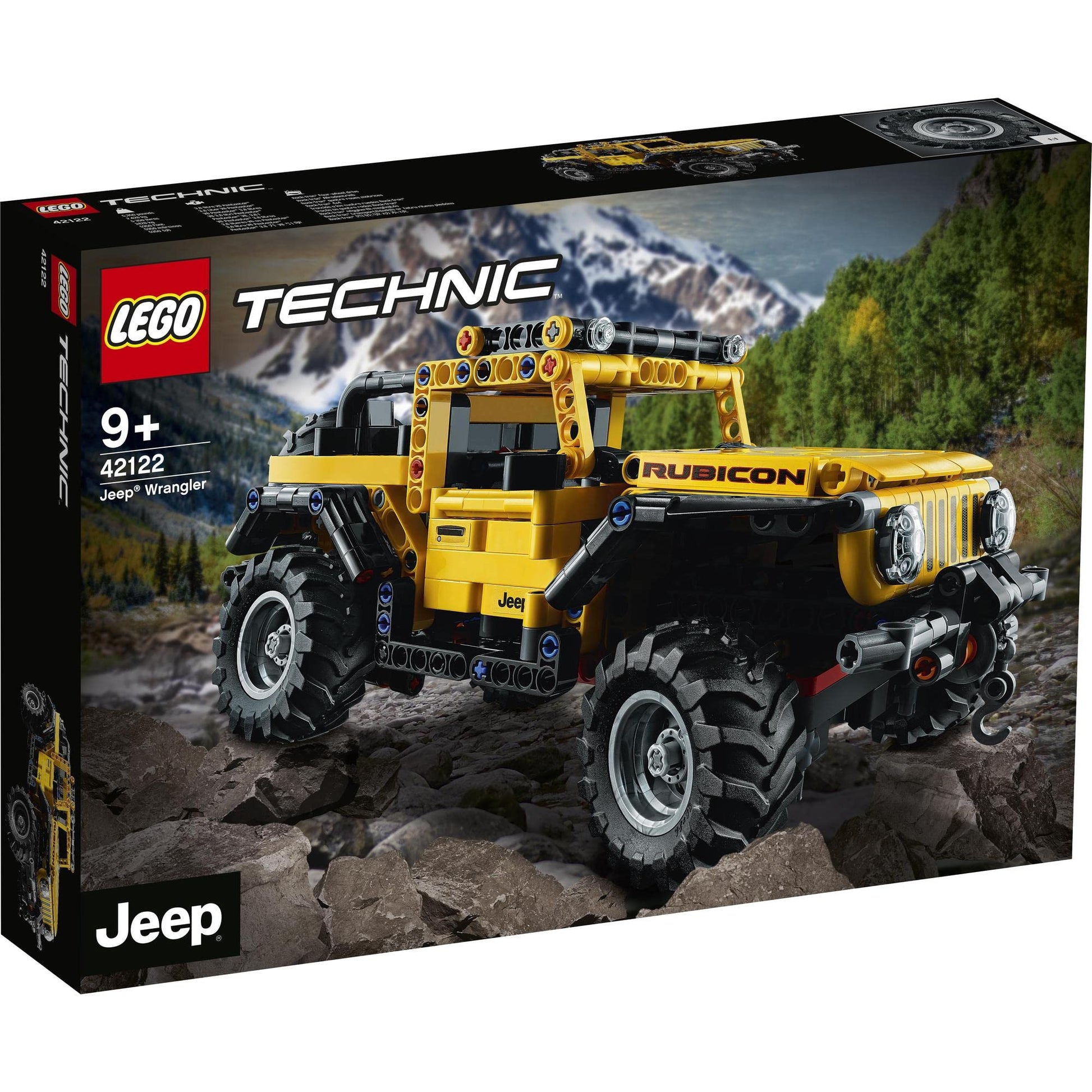 LEGO 42122 Technic Jeep Wrangler 4x4 Brick Island