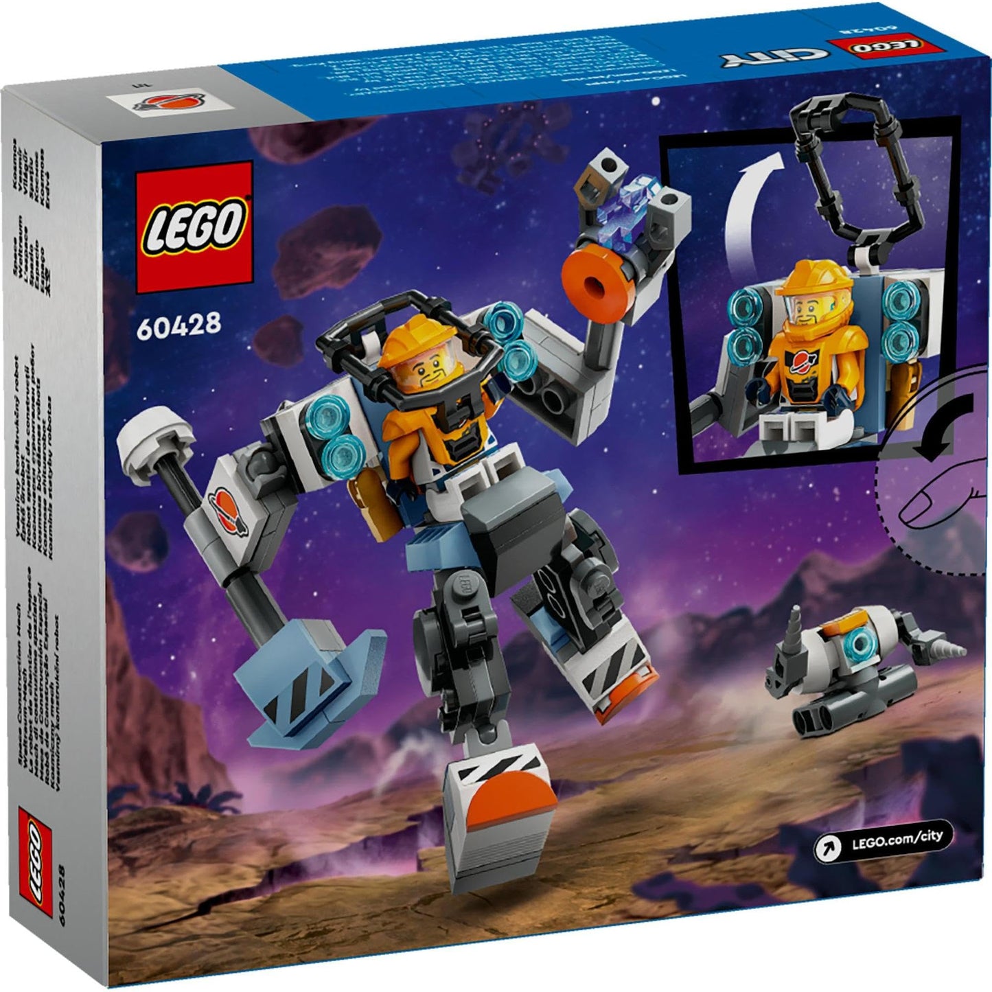 LEGO City Space Construction Mech 60428 Brick Island
