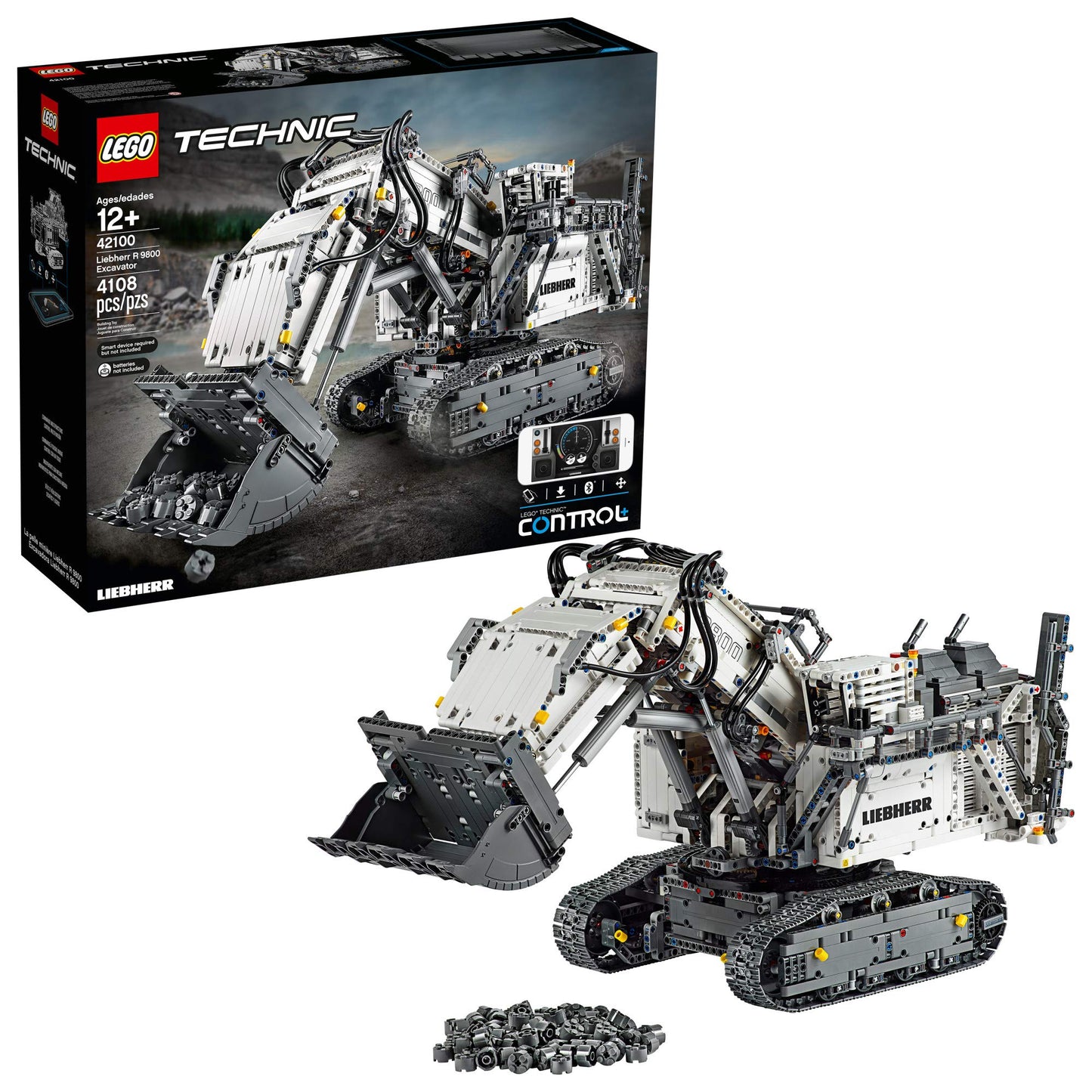 LEGO Technic 42100 Liebherr R 9800 Excavator Brick Island
