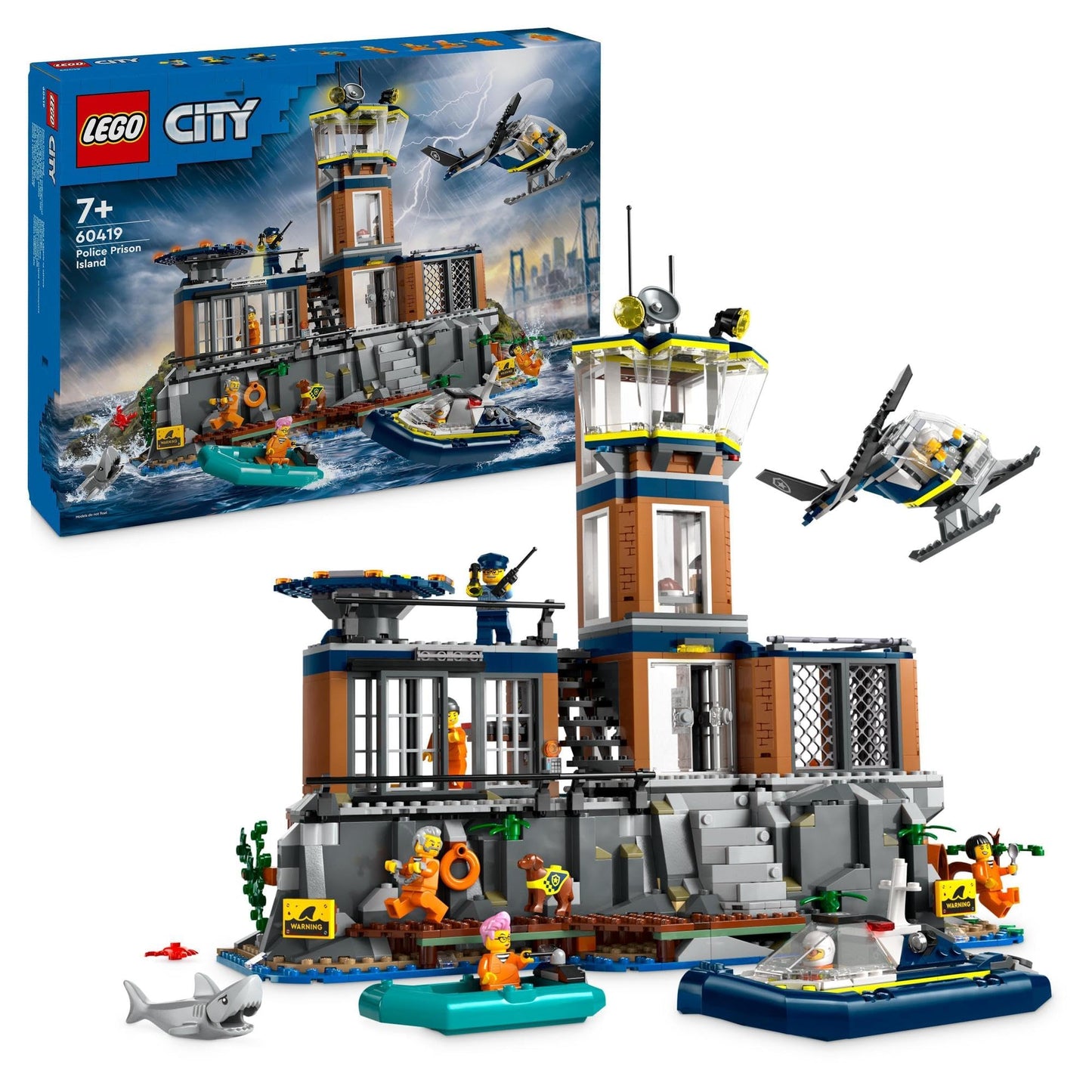 LEGO City Police Prison Island 60419 Amazon