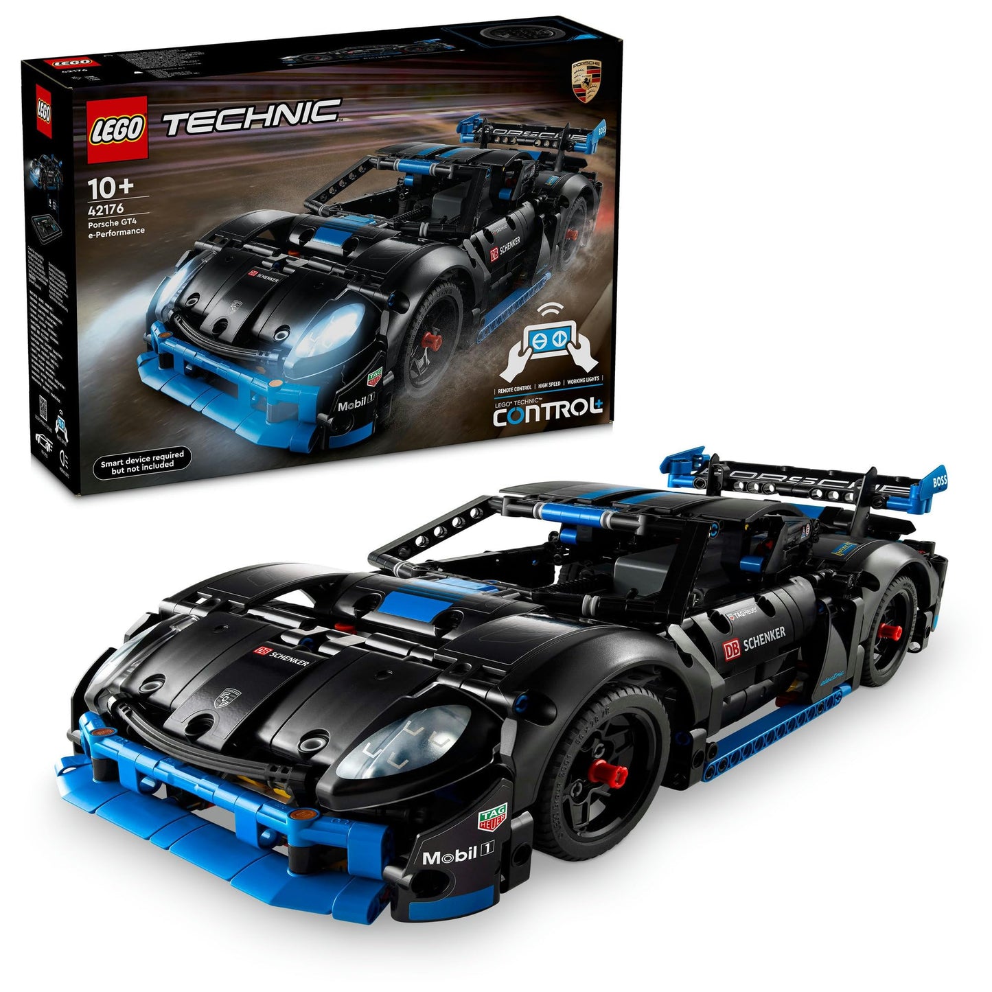 LEGO Technic Porsche GT4 e-Performance Race Car Toy 42176 Brick Island