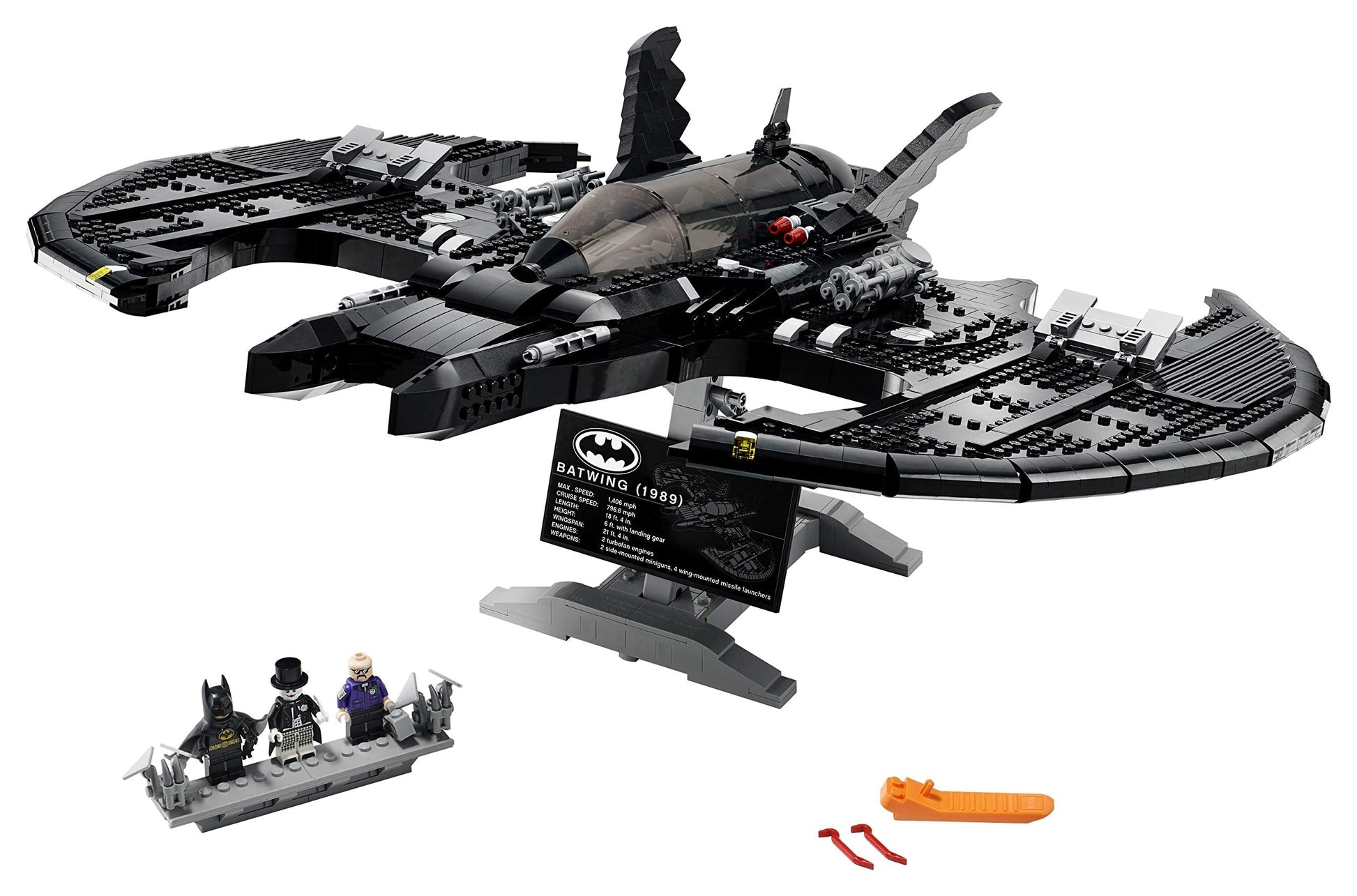LEGO 76161 1989 Batwing Brick Island